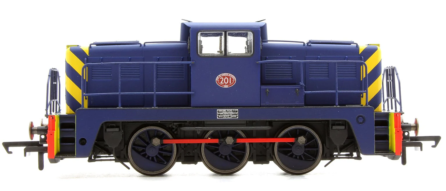 YEC Janus 0-6-0DE Port of London No.201 Diesel Locomotive (DCC Ready) - Image 3