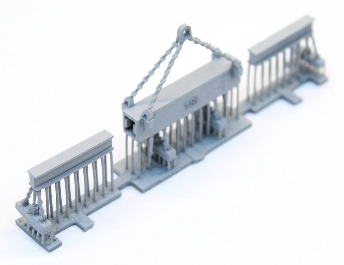 Plate Lift Electromagnet Crane Attachment UNPAINTED - 1:76 OO Gauge - Image 2