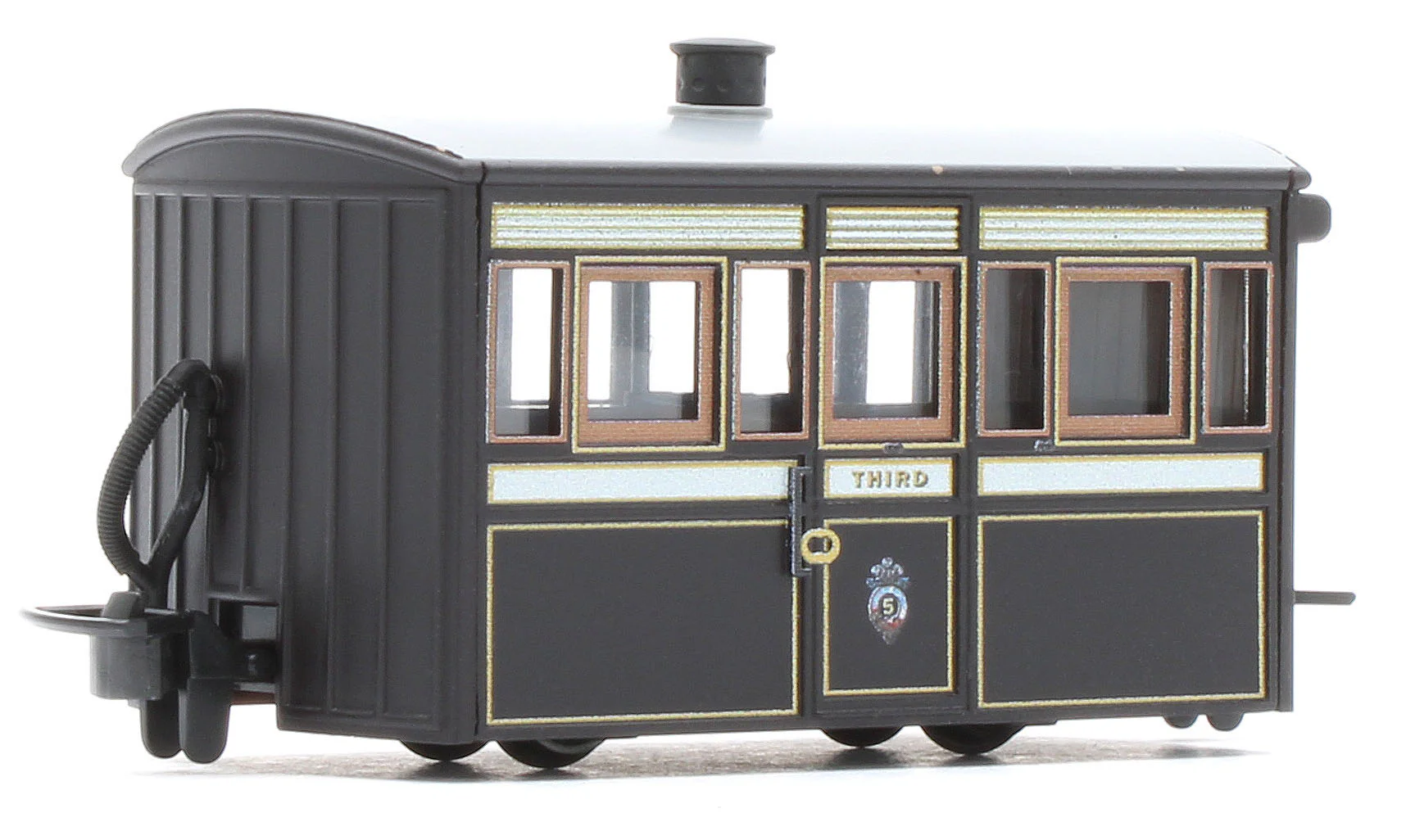 GR559 Ffestiniog Railway Bug Box Coach 3rd Class Victorian Livery No. 5 - Image 3