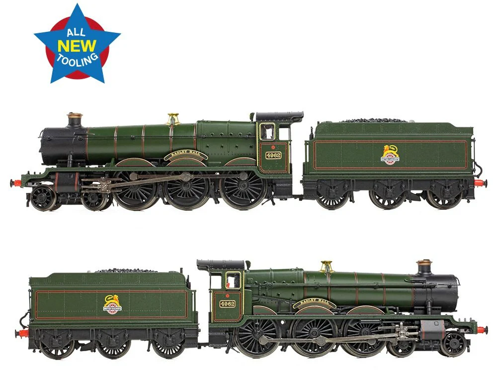 GWR 49XX 'Hall' 4962 'Ragley Hall' BR Lined Green (Early Emblem) Steam Locomotive - Image 7