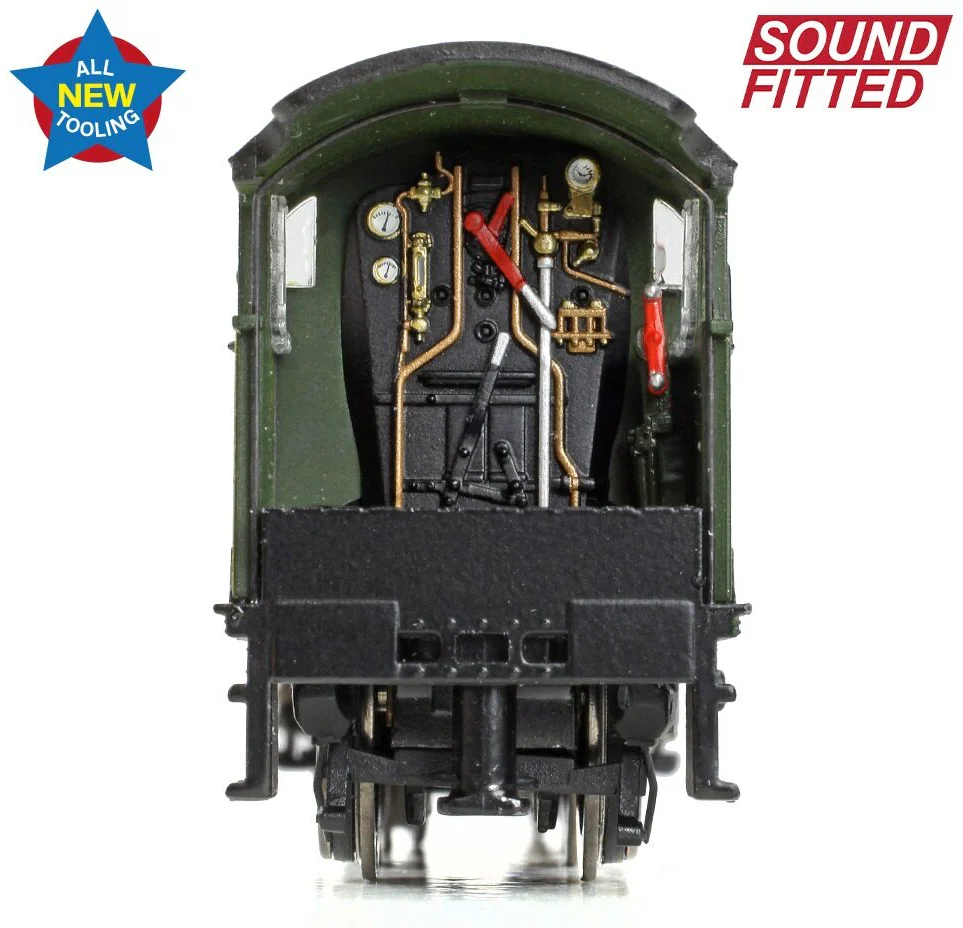 GWR 49XX 'Hall' 4962 'Ragley Hall' BR Lined Green (Early Emblem) Steam Locomotive - DCC Sound - Image 6