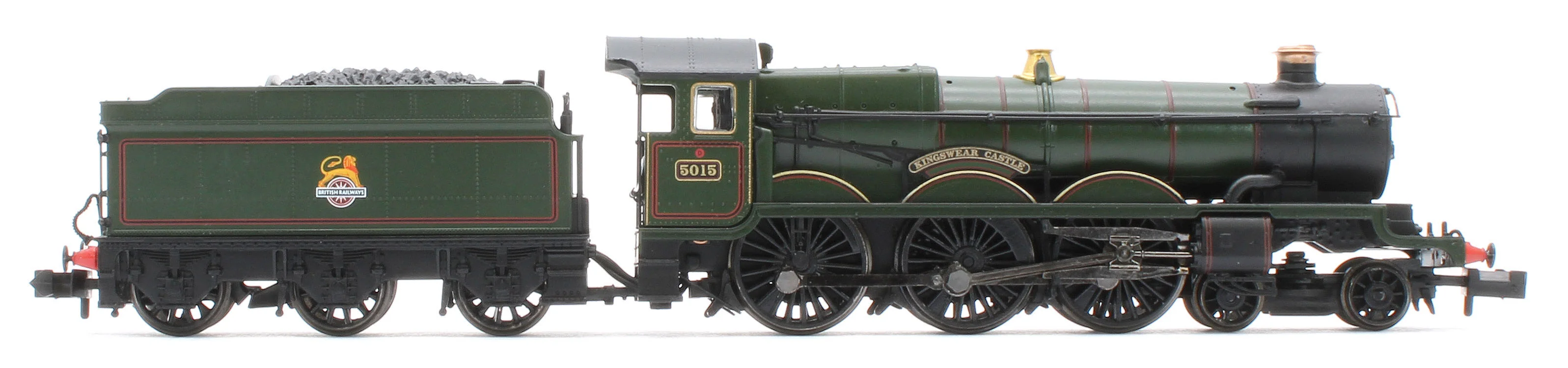 GWR 4073 'Castle' 5015 'Kingswear Castle' BR Lined Green (Early Emblem) Steam Locomotive - Image 5
