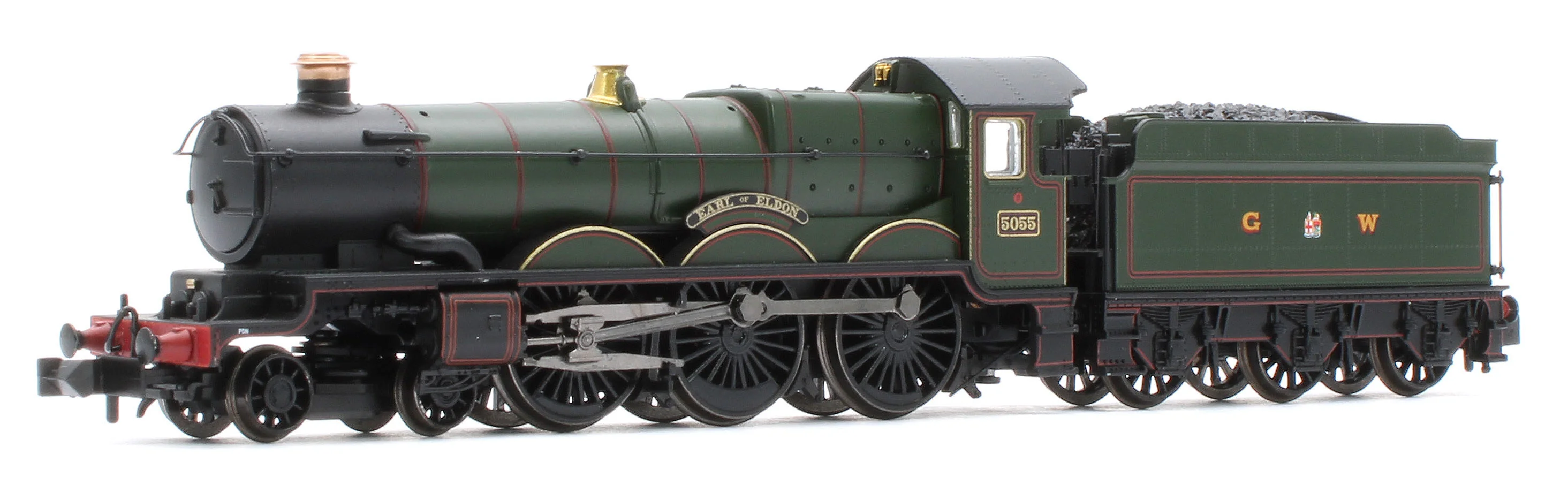 GWR 4073 'Castle' 5055 'Earl of Eldon' GWR Lined Green (GW Crest) Steam Locomotive