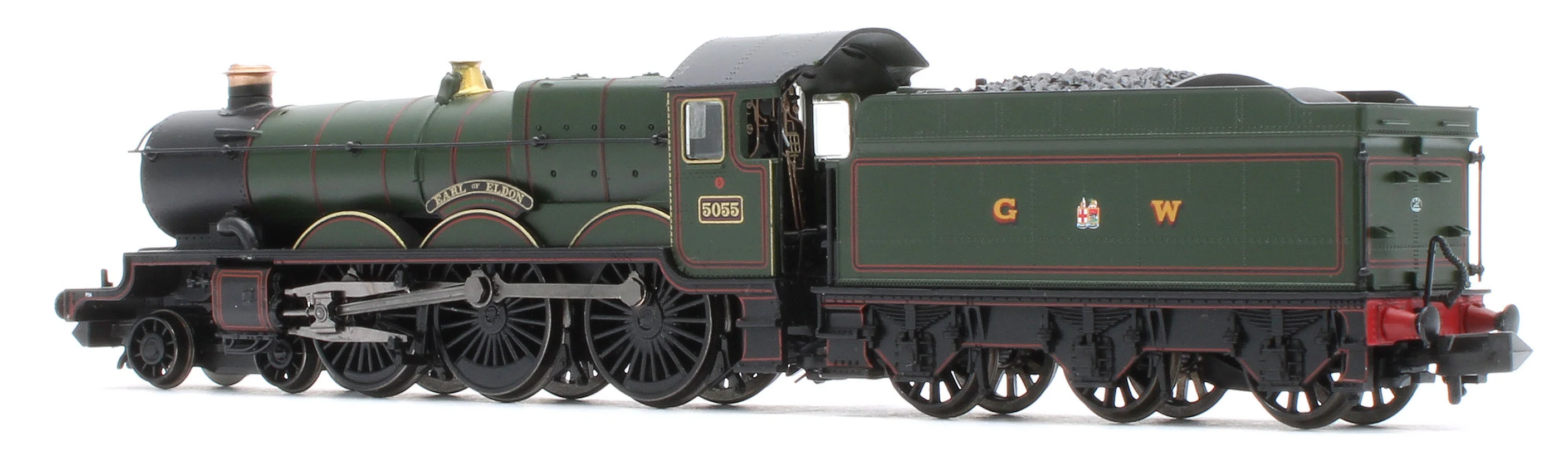 GWR 4073 'Castle' 5055 'Earl of Eldon' GWR Lined Green (GW Crest) Steam Locomotive - Image 3