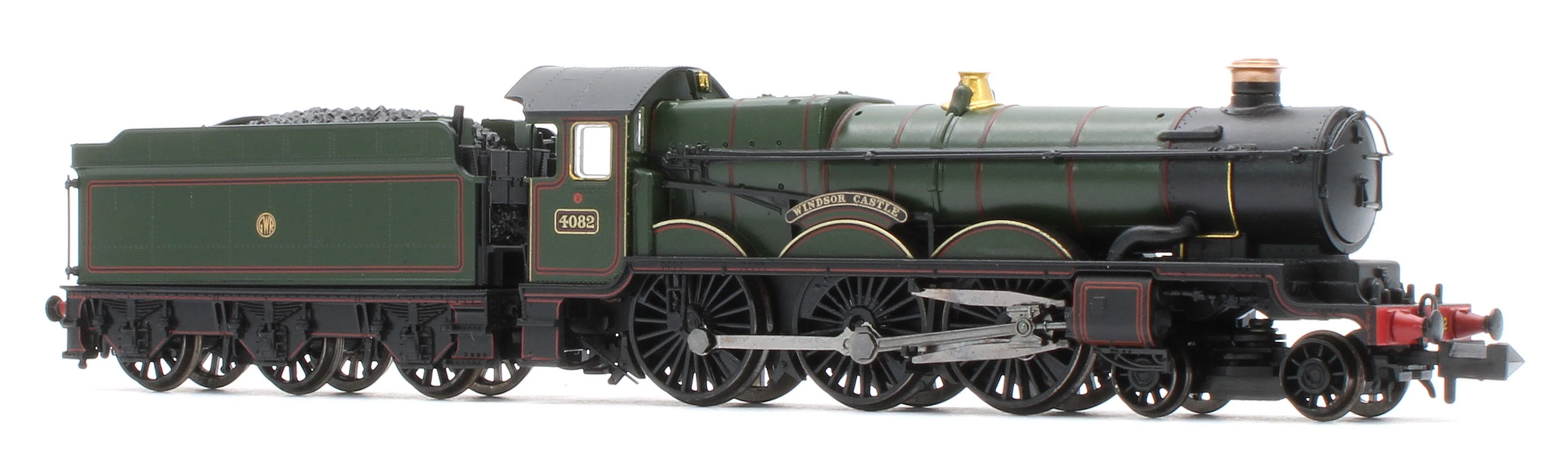 GWR 4073 'Castle' 4082 'Windsor Castle' GWR Lined Green (Shirtbutton) Steam Locomotive - DCC Sound - Image 6