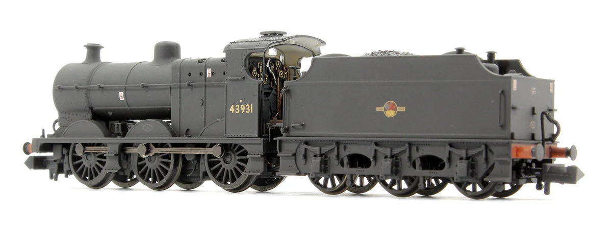 Pre-Owned 372-065 MR 3835 4F with Fowler Tender 43931 BR Black (Late Crest) Weathered - Image 2