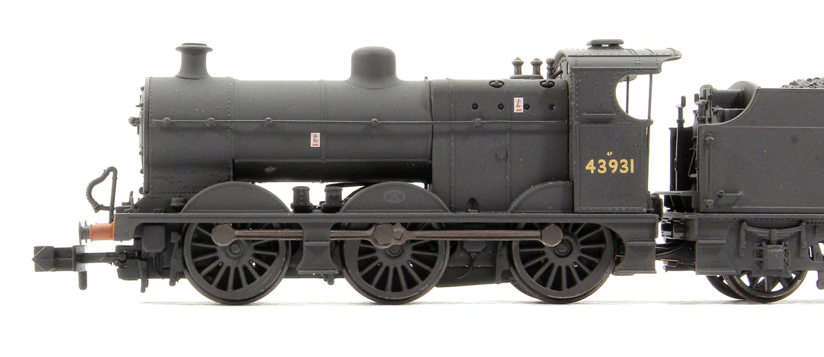 Pre-Owned 372-065 MR 3835 4F with Fowler Tender 43931 BR Black (Late Crest) Weathered - Image 6