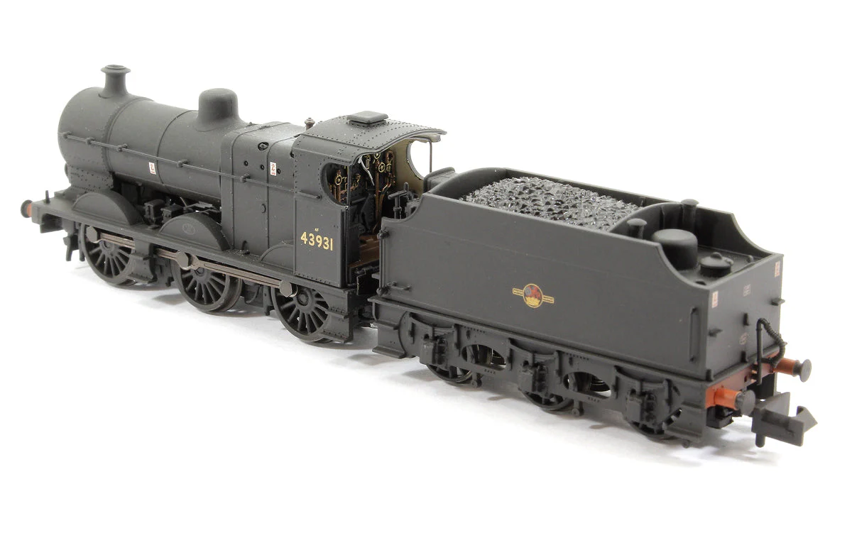 Pre-Owned 372-065 MR 3835 4F with Fowler Tender 43931 BR Black (Late Crest) Weathered - Image 9