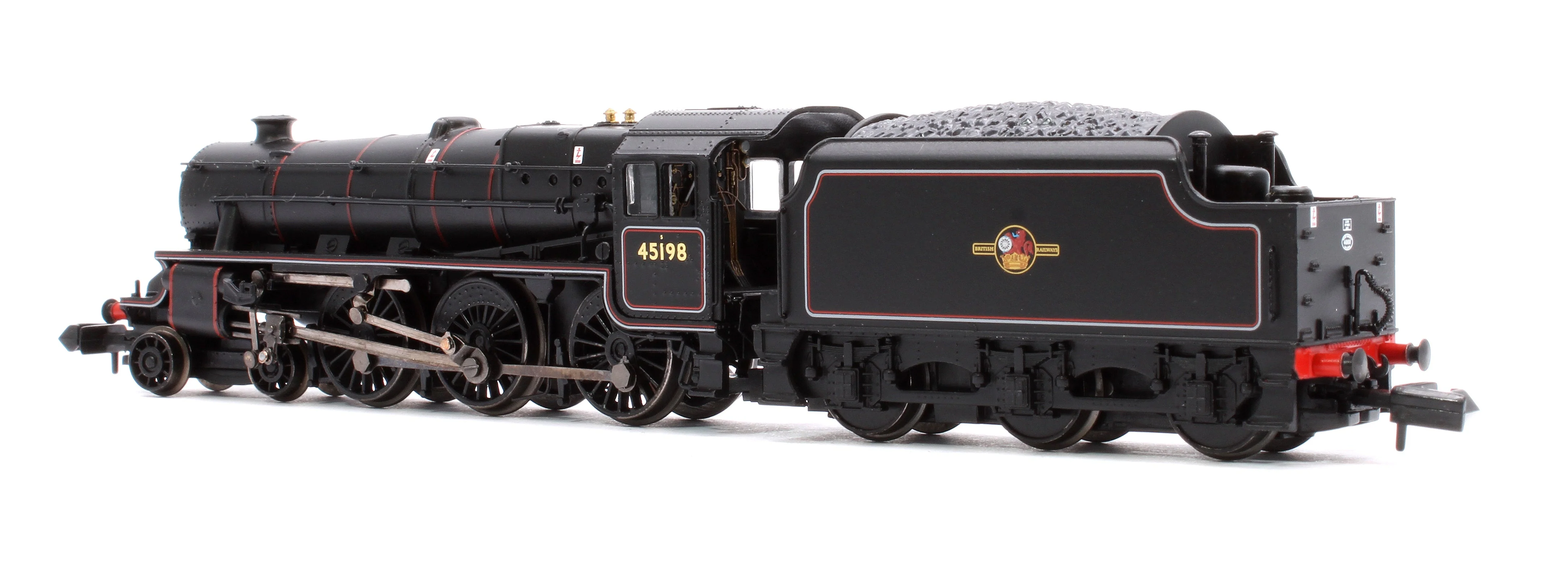 Pre-Owned 372-137B LMS 5MT 'Black 5' with Welded Tender 45198 BR Lined Black (Late Crest) - Image 2