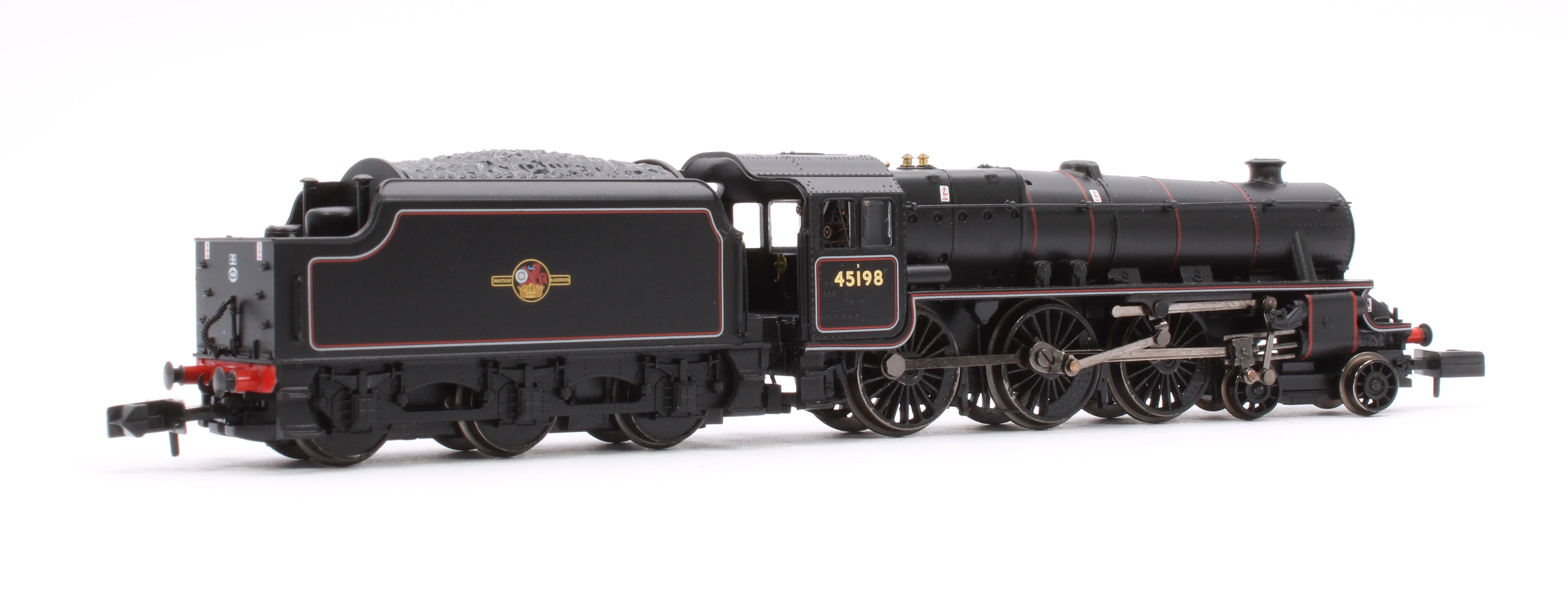 Pre-Owned 372-137B LMS 5MT 'Black 5' with Welded Tender 45198 BR Lined Black (Late Crest) - Image 3
