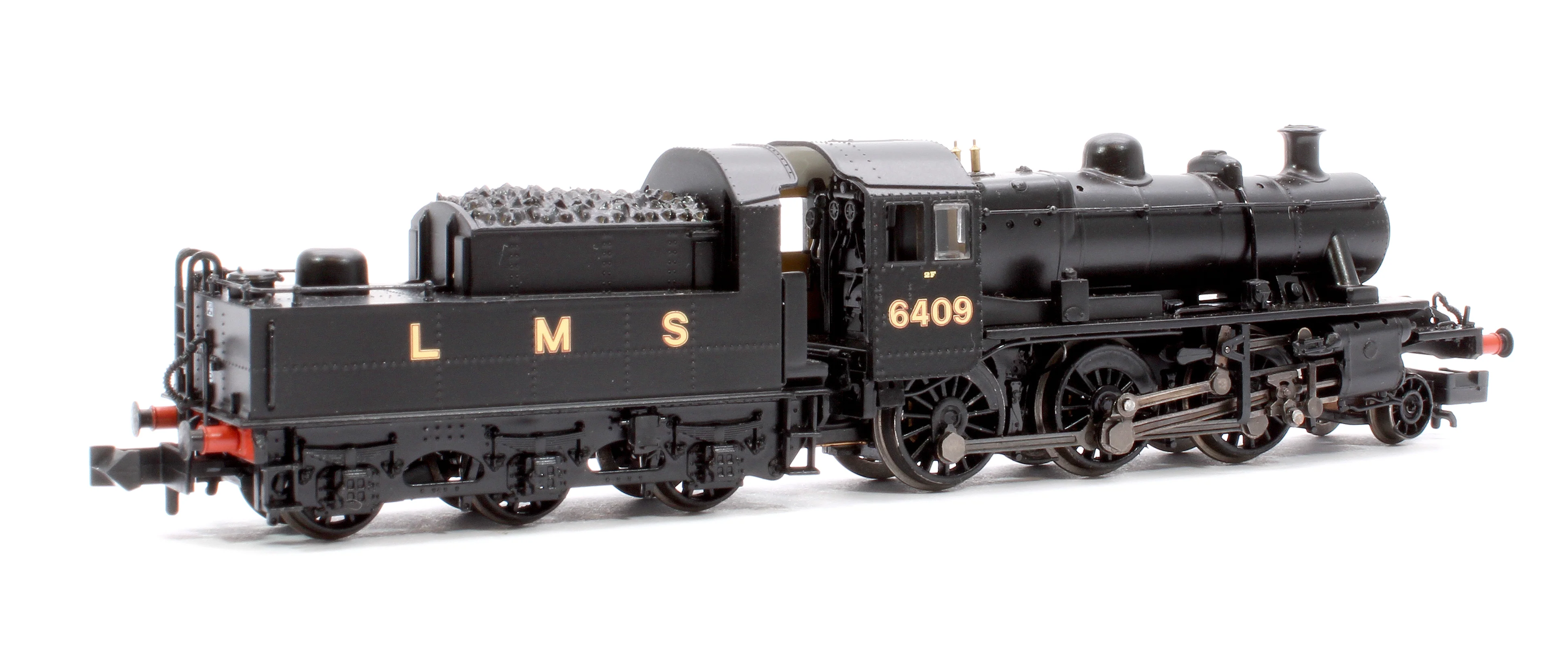 LMS Ivatt 2MT 6409 LMS Black Steam Locomotive - Sound Fitted - Image 3