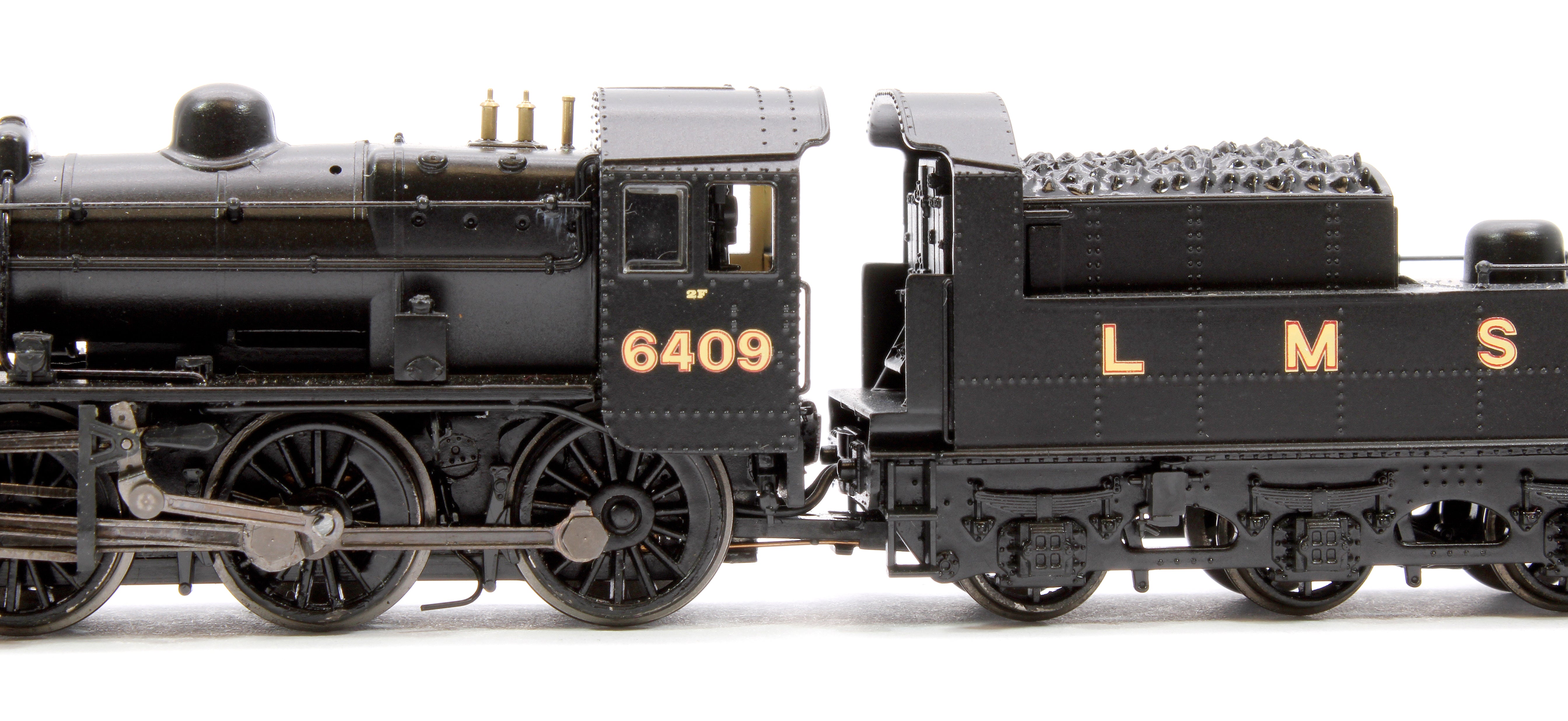 LMS Ivatt 2MT 6409 LMS Black Steam Locomotive - Sound Fitted - Image 7