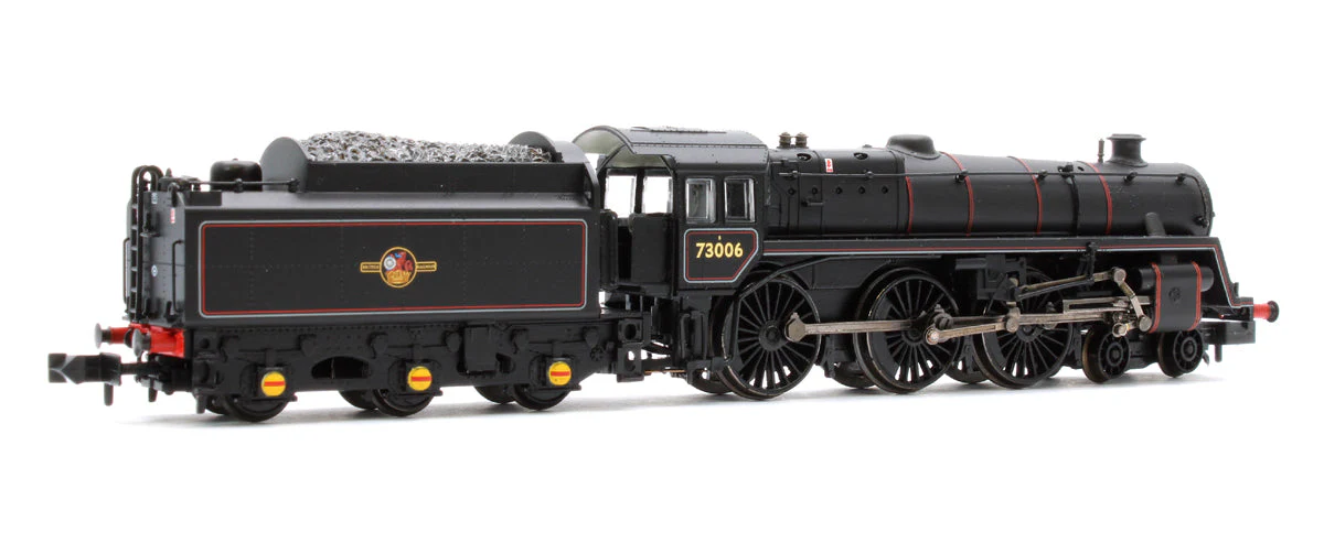 Pre-Owned 372-729ASF BR Standard 5MT with BR1 Tender 73006 BR Lined Black (Late Crest) DCC Sound - Image 3