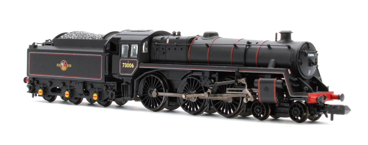 Pre-Owned 372-729ASF BR Standard 5MT with BR1 Tender 73006 BR Lined Black (Late Crest) DCC Sound - Image 4