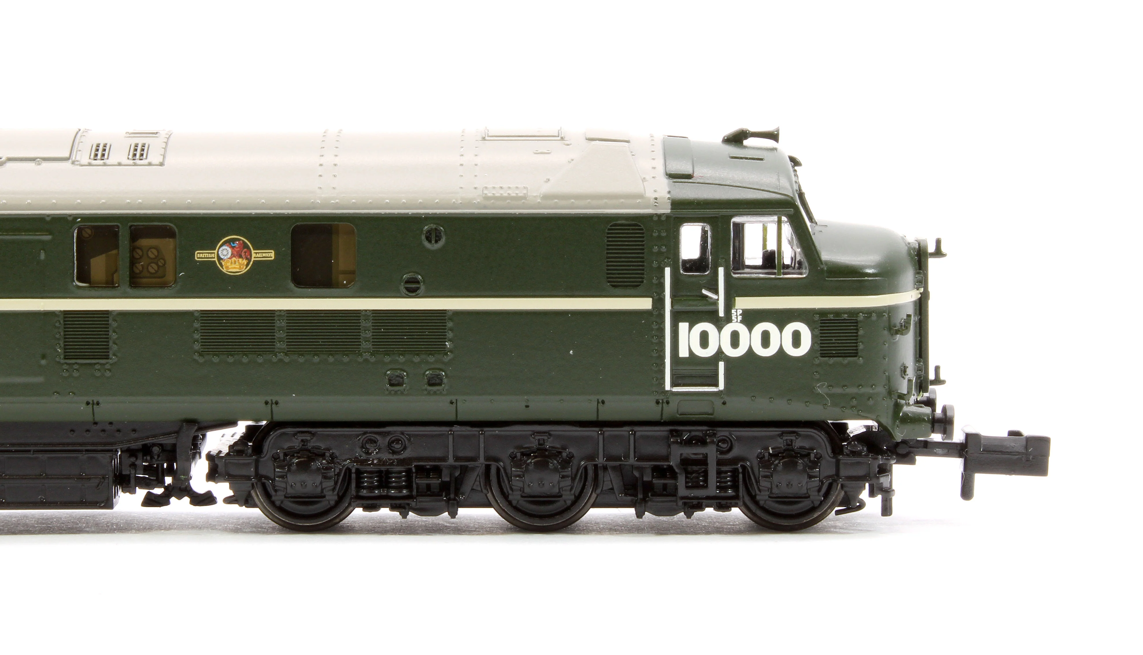 372-914 LMS 10000 BR Green (Late Crest) Diesel Locomotive - Image 10