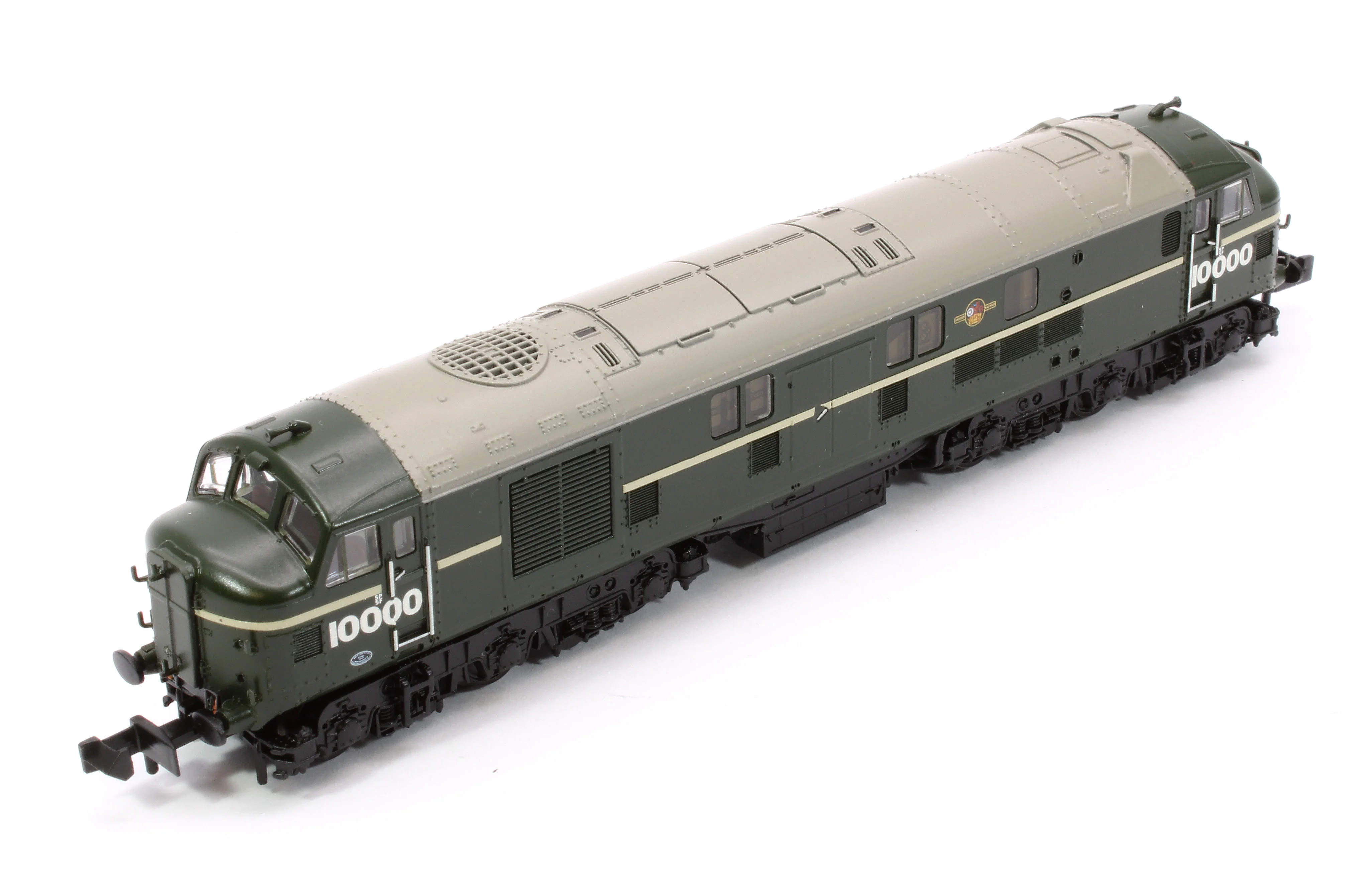 372-914 LMS 10000 BR Green (Late Crest) Diesel Locomotive - Image 11