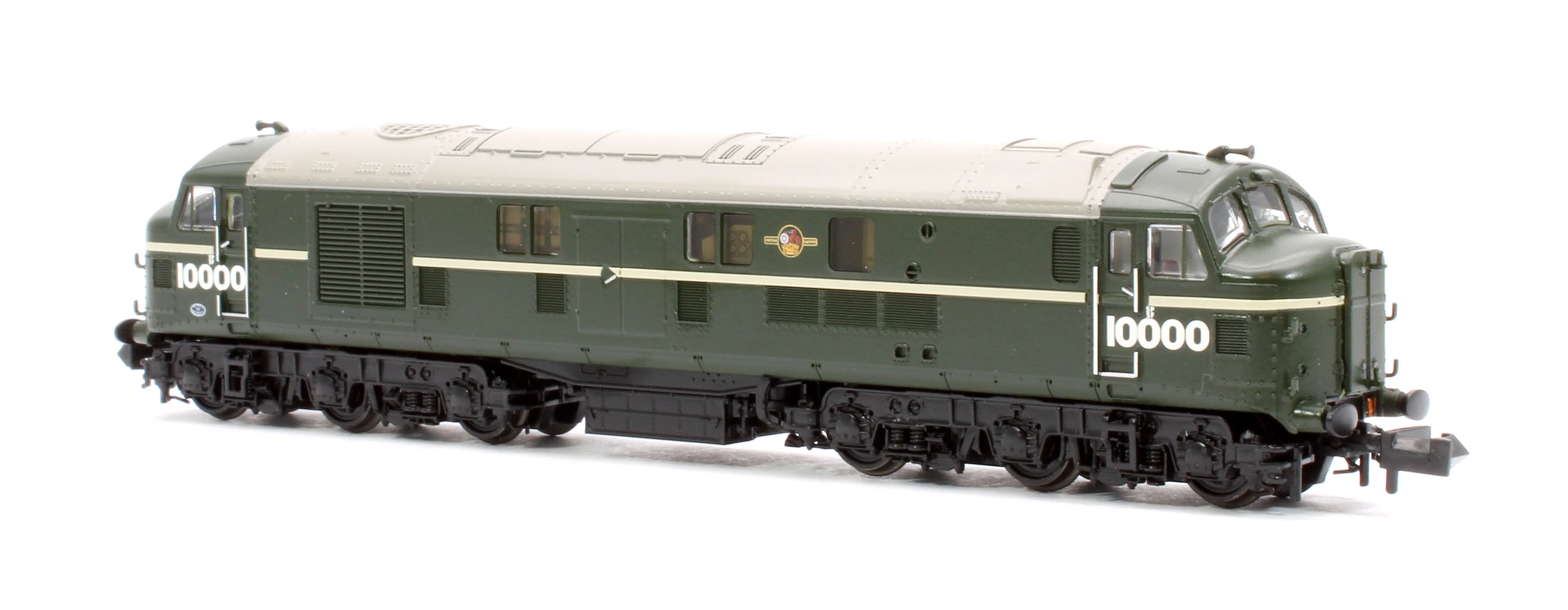 372-914 LMS 10000 BR Green (Late Crest) Diesel Locomotive - Image 2