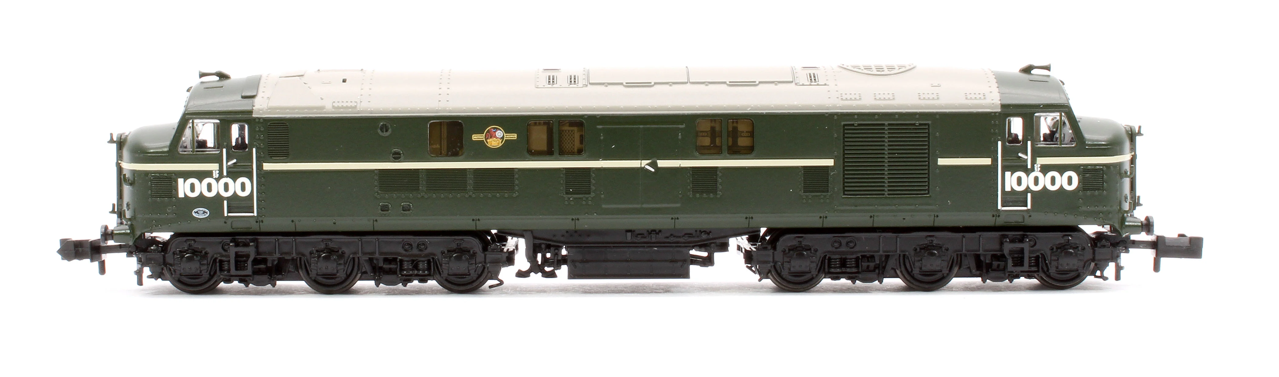 372-914 LMS 10000 BR Green (Late Crest) Diesel Locomotive - Image 5