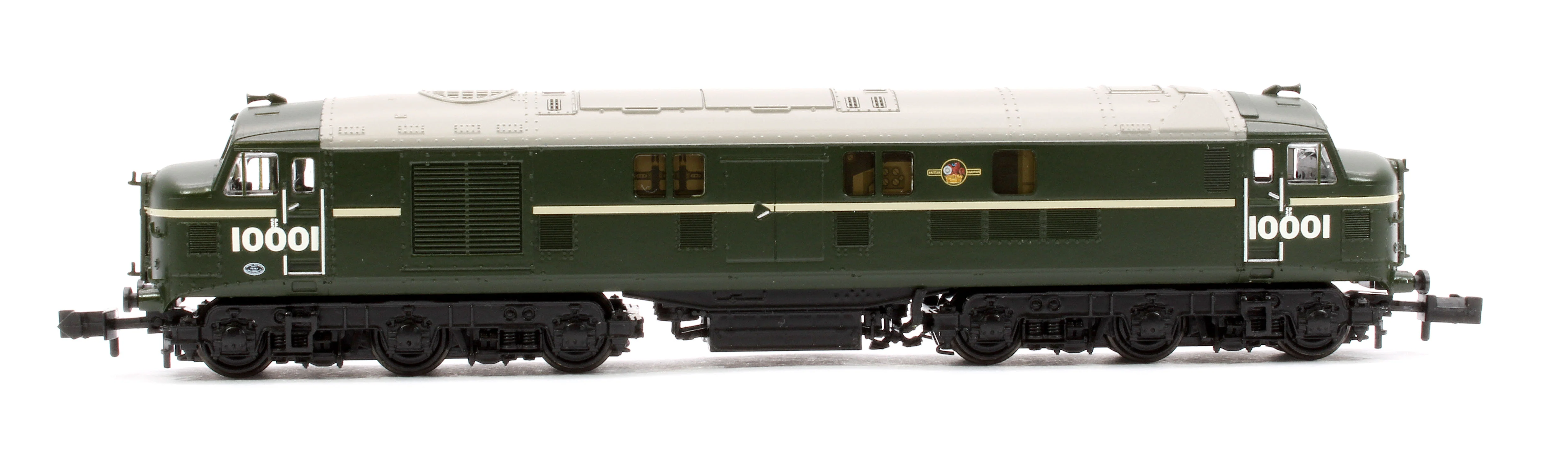 372-915 LMS 10001 BR Green (Late Crest) Diesel Locomotive - Image 6