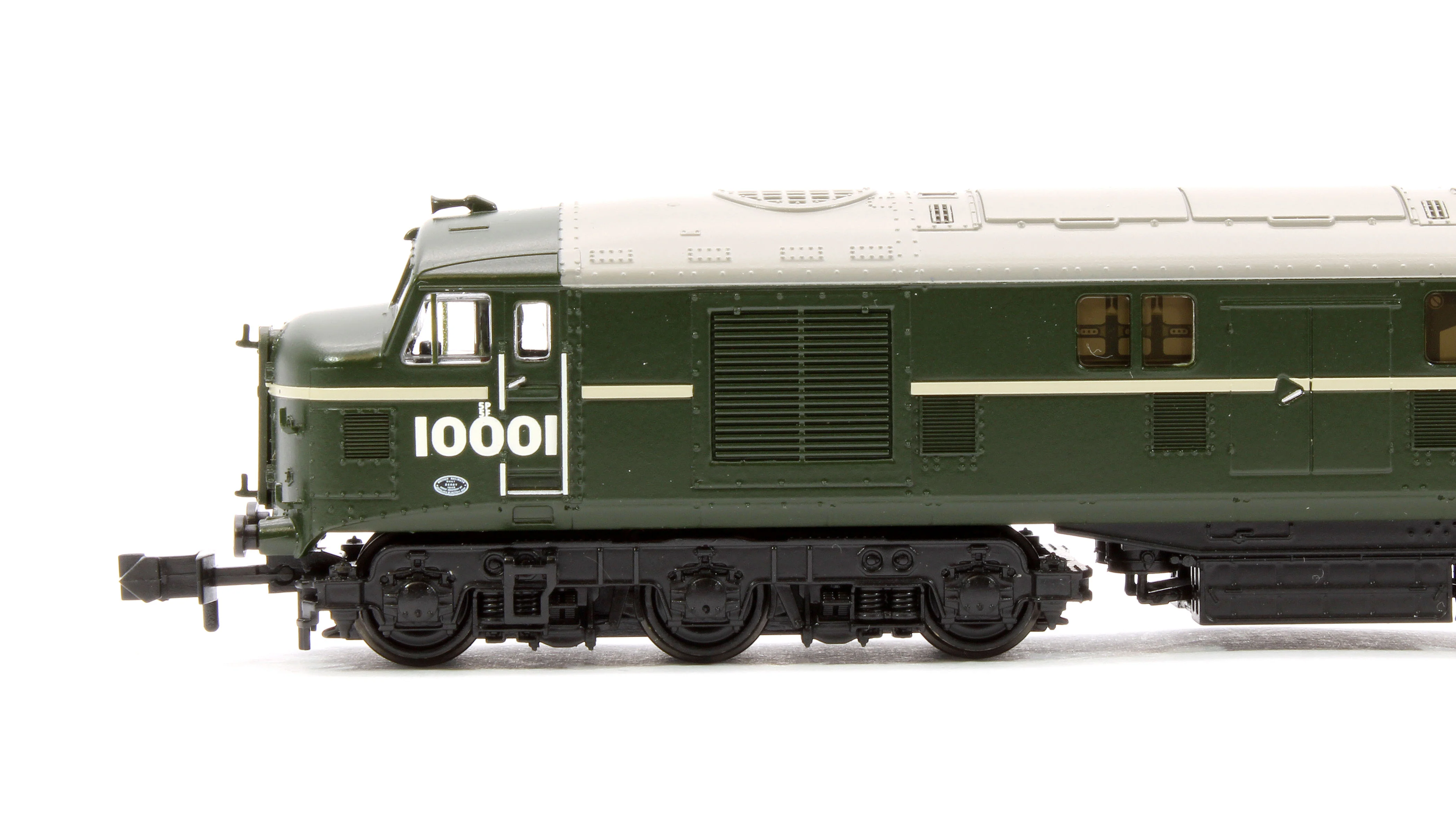 372-915 LMS 10001 BR Green (Late Crest) Diesel Locomotive - Image 9