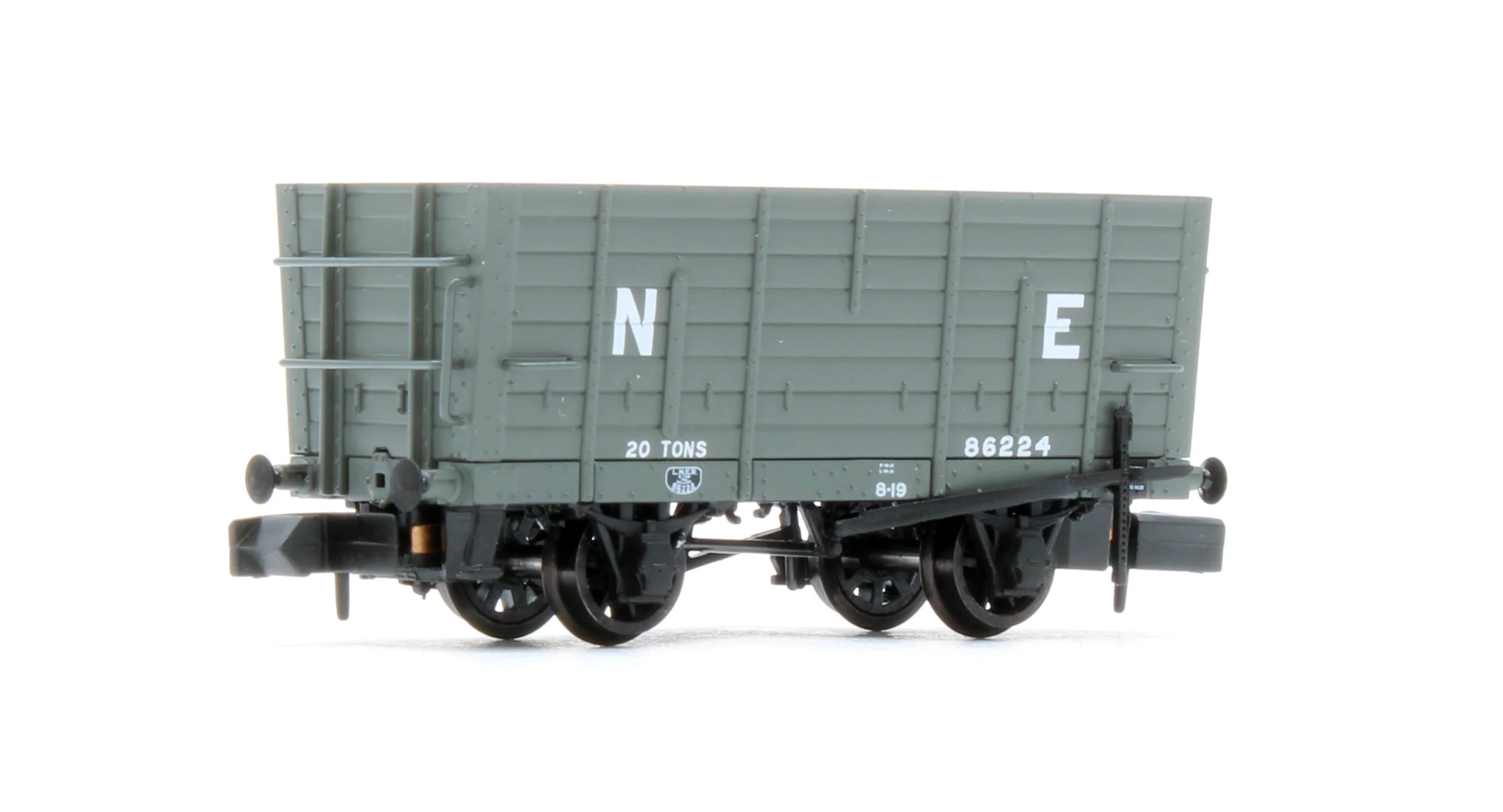 LNER D12 Coal Hopper LNER Grey No.86224
