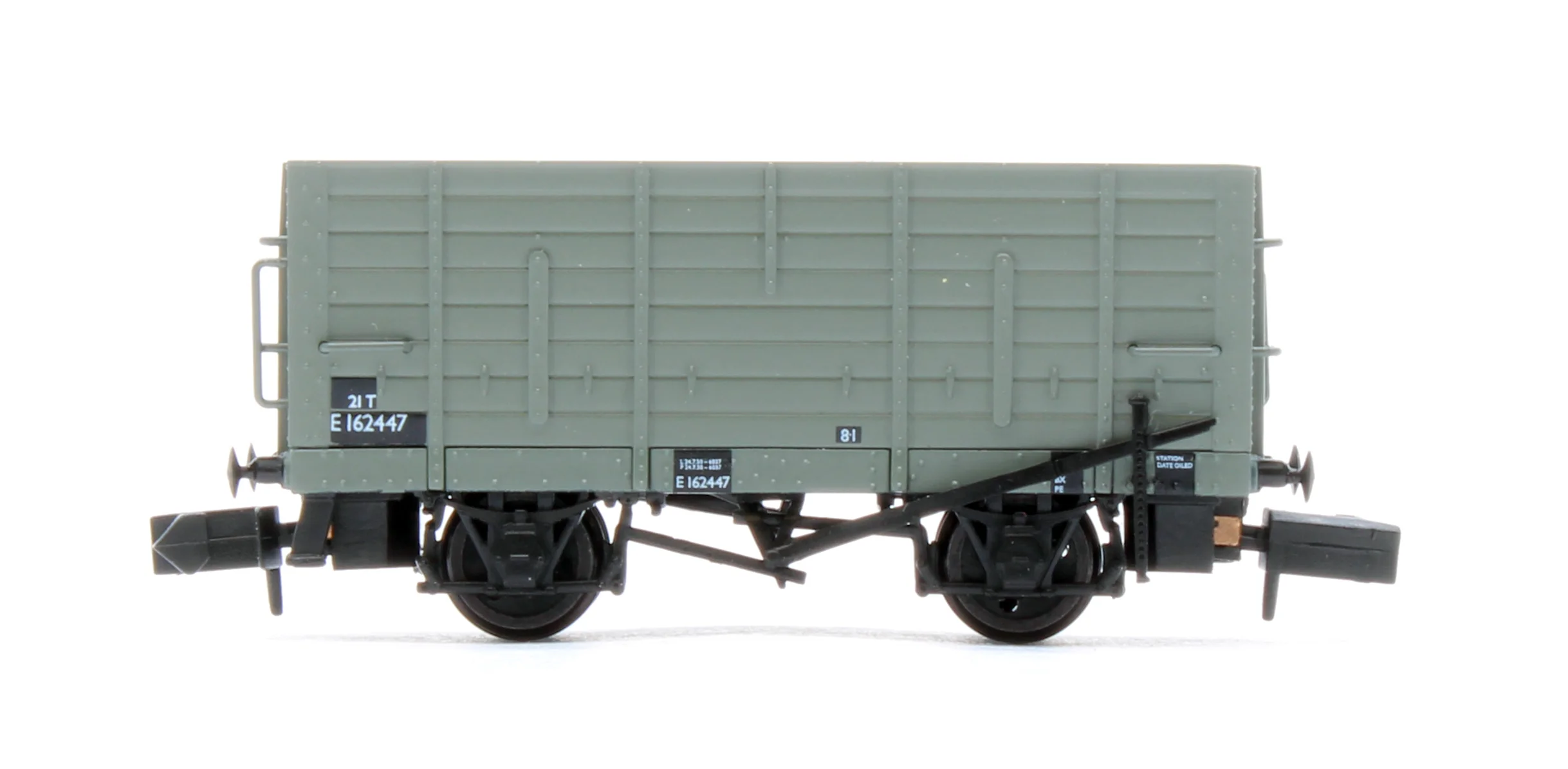 LNER D12 Coal Hopper BR Grey No.E162447 - Image 3