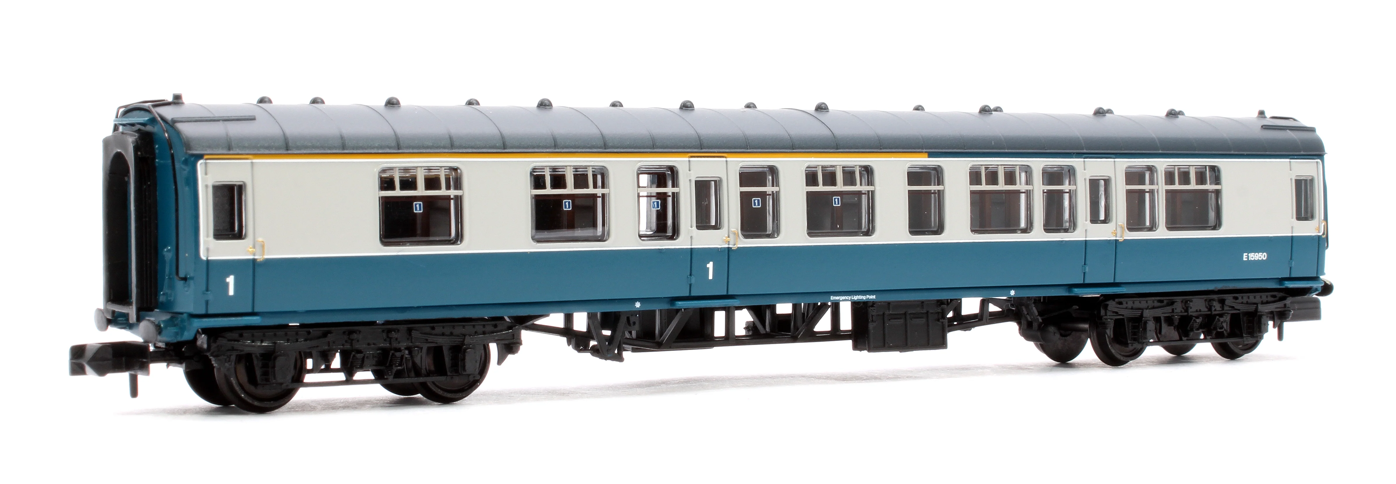BR Mk1 CK Composite Corridor BR Blue & Grey No. E15950 - Image 3