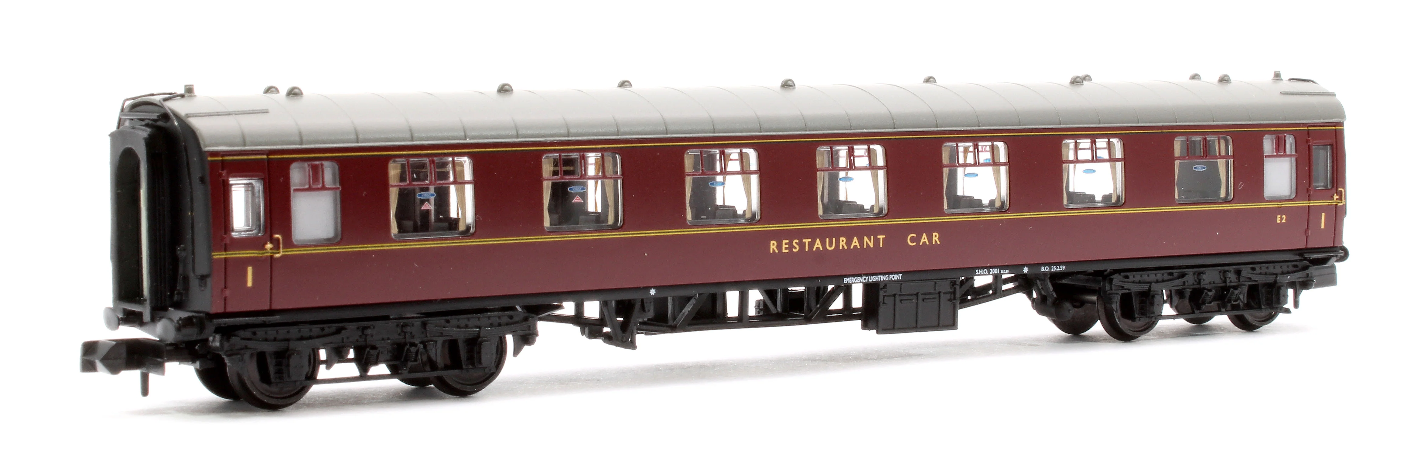 374-808A BR Mk1 RFO Restaurant First Open BR Maroon No.E2