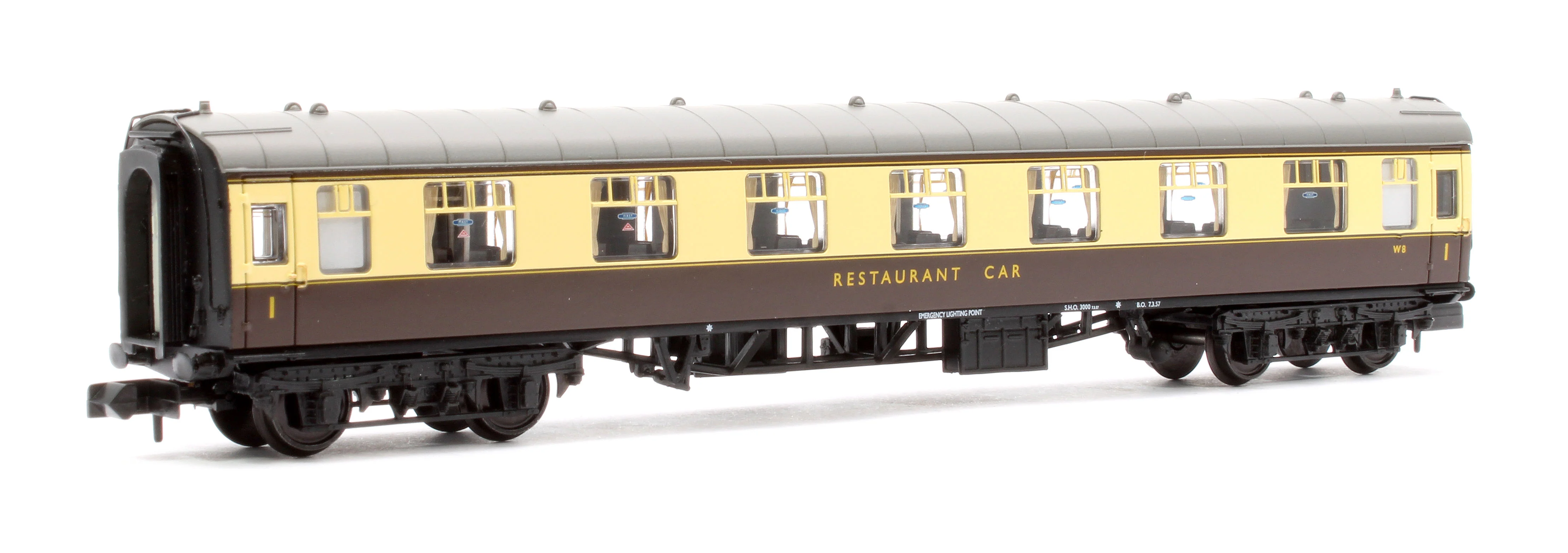 374-810A BR Mk1 RFO Restaurant First Open BR (WR) Chocolate & Cream No.W8