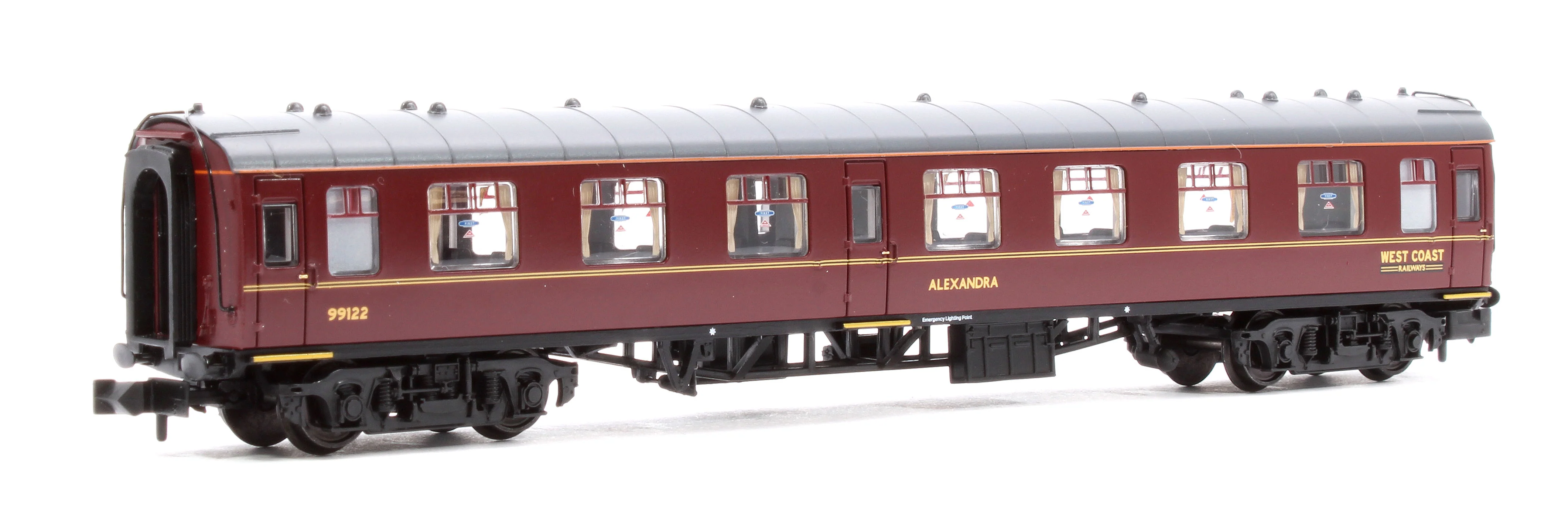 374-821A BR Mk1 FO First Open 'ALEXANDRA' WCRC Maroon No.99122