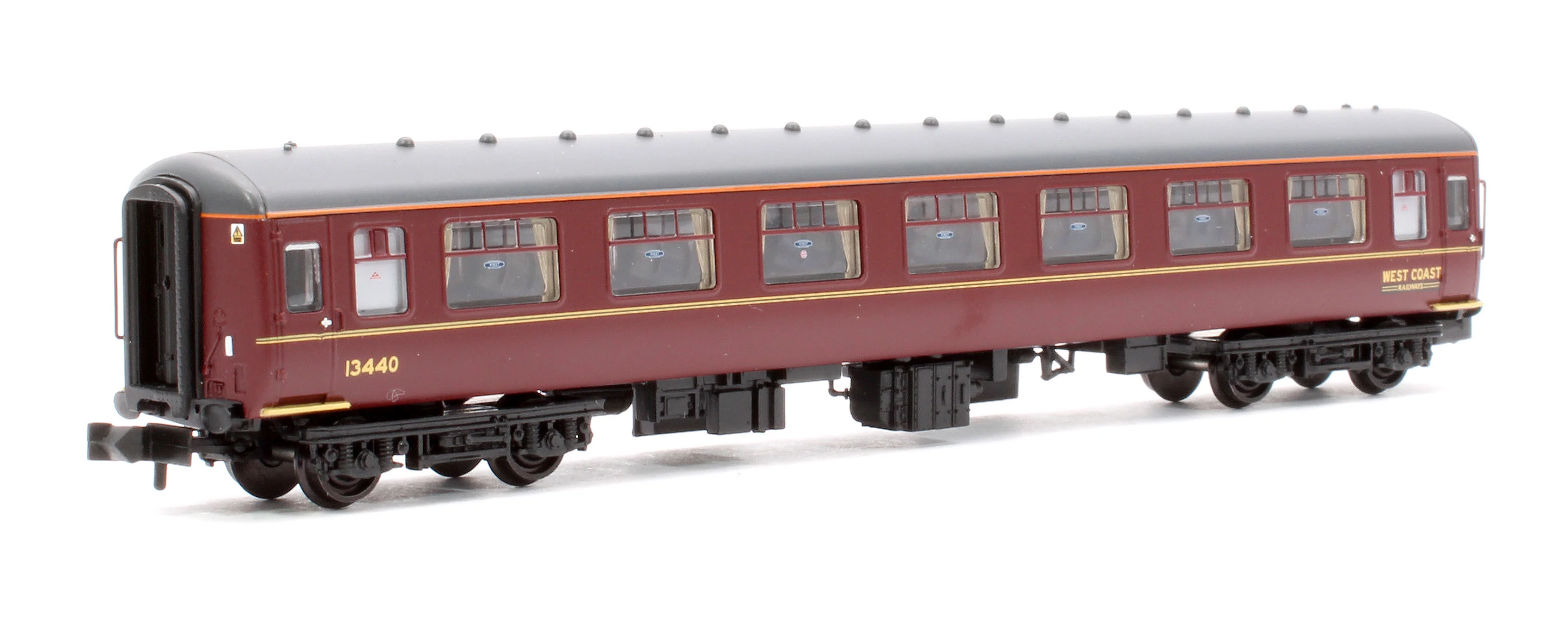 BR MK2A FK First Corridor WCRC Maroon No.13440 - Image 3