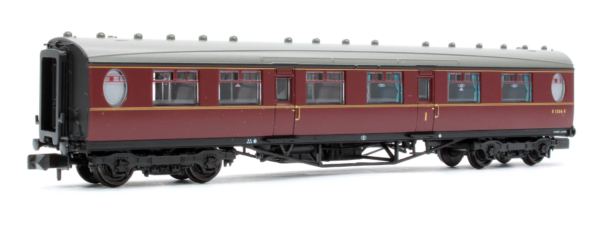 LNER Thompson Composite Corridor BR Maroon E1236E - Image 3