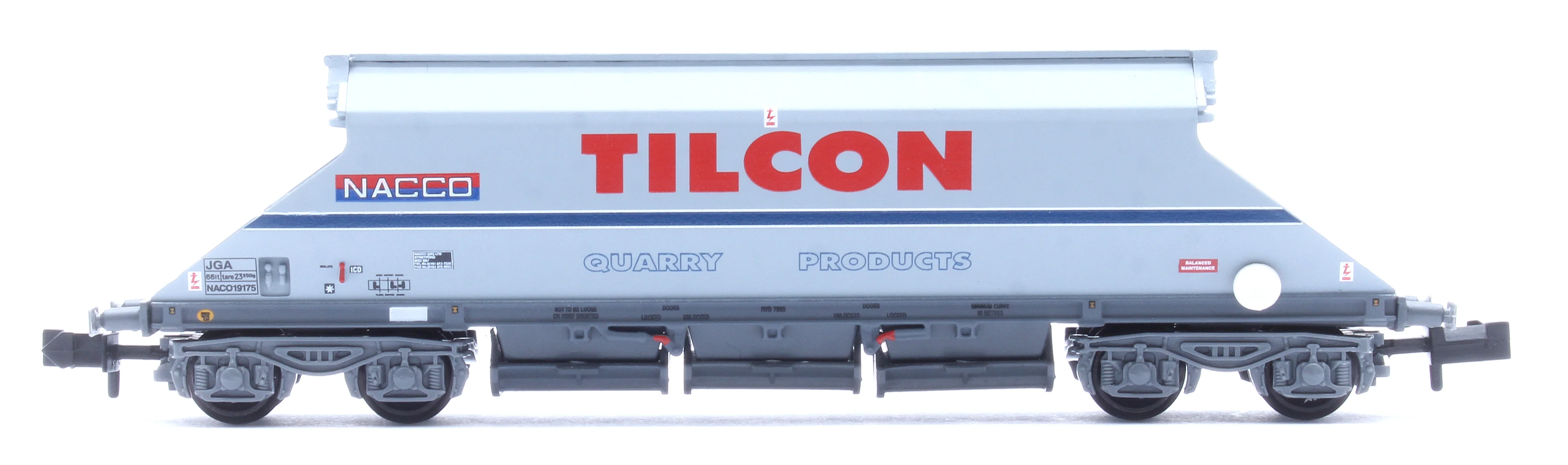 JGA Bogie Hopper with Hopper Cover 'Tilcon' Grey No.NACO19175 - Image 2