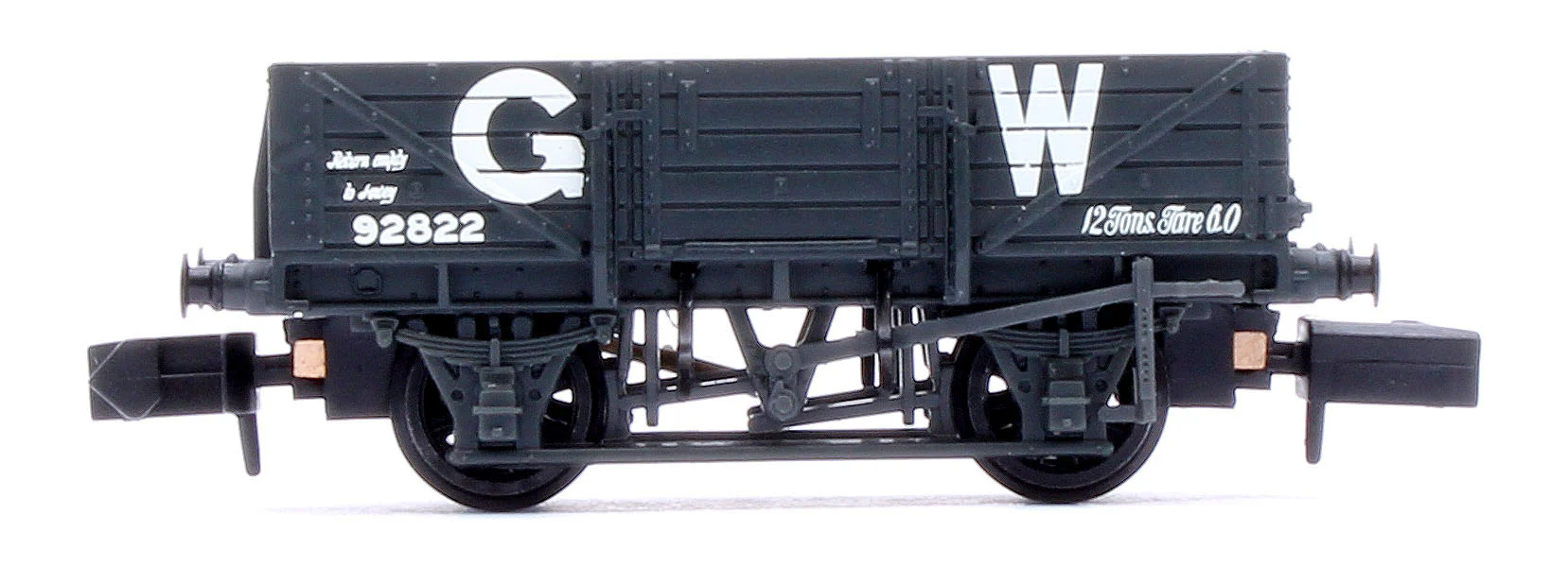 5 Plank China Clay Wagon GWR Grey No.92822 - Image 2