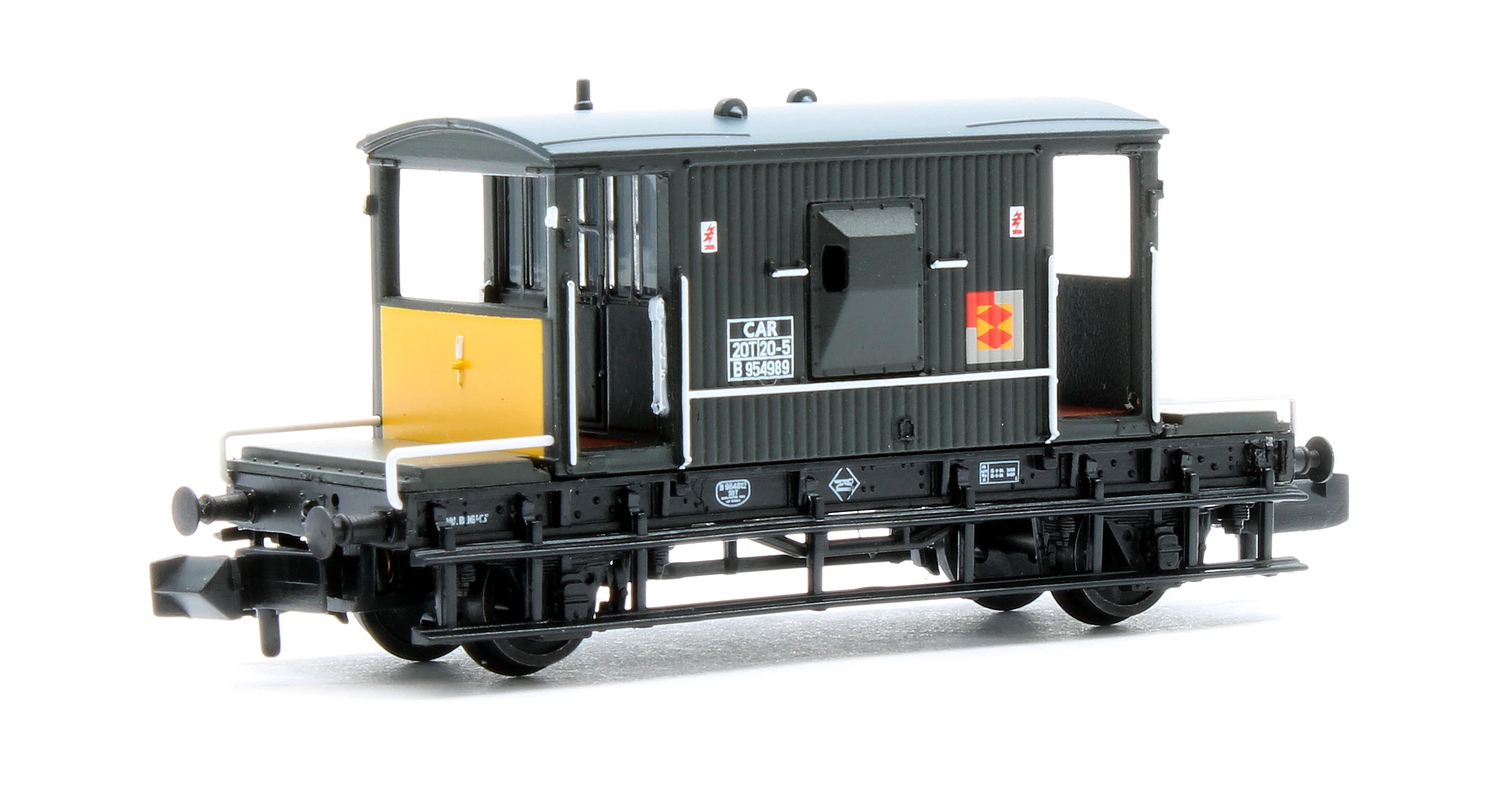 377-532A BR 20T Brake Van BR Railfreight Distribution Sector No. B954989 - Image 2