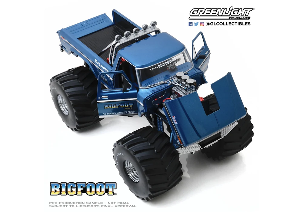 Bigfoot No.1 - Kings Of Crunch-1974 Ford F-250 Monster Truck 66” Tyres - Image 2