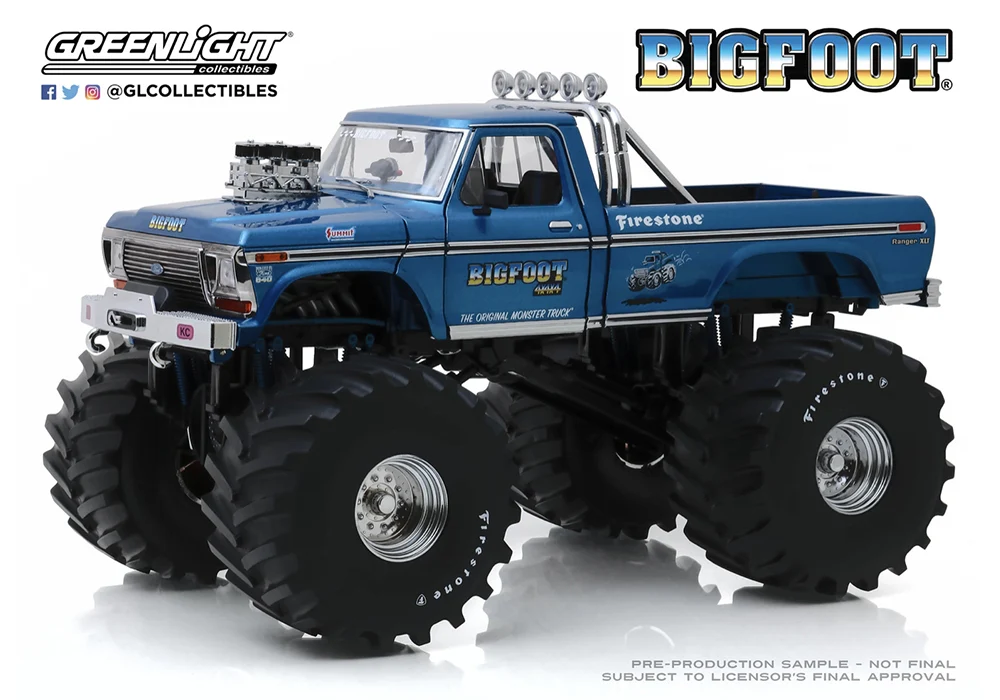 Bigfoot No.1 - Kings Of Crunch-1974 Ford F-250 Monster Truck 66” Tyres - Image 3