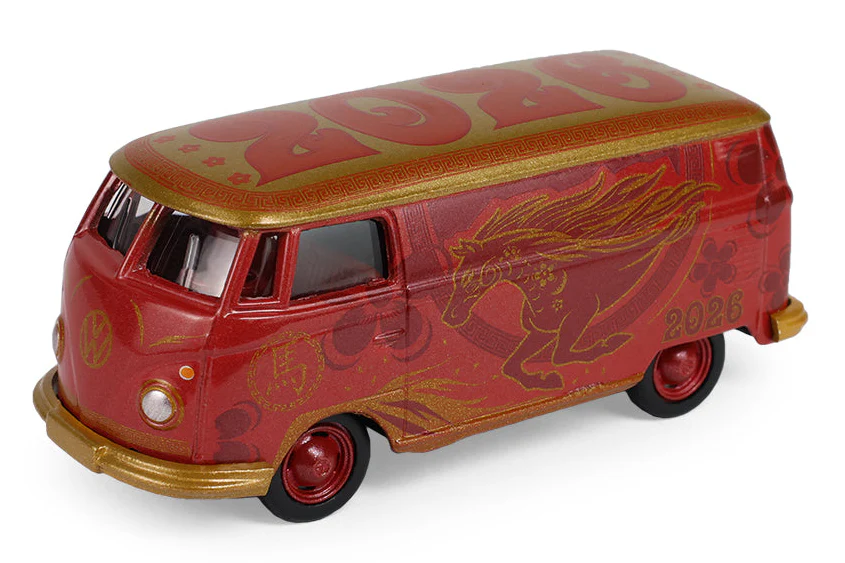 Volkswagen Type 2 Panel Van - Chinese Zodiac 2026 Year Of The Horse