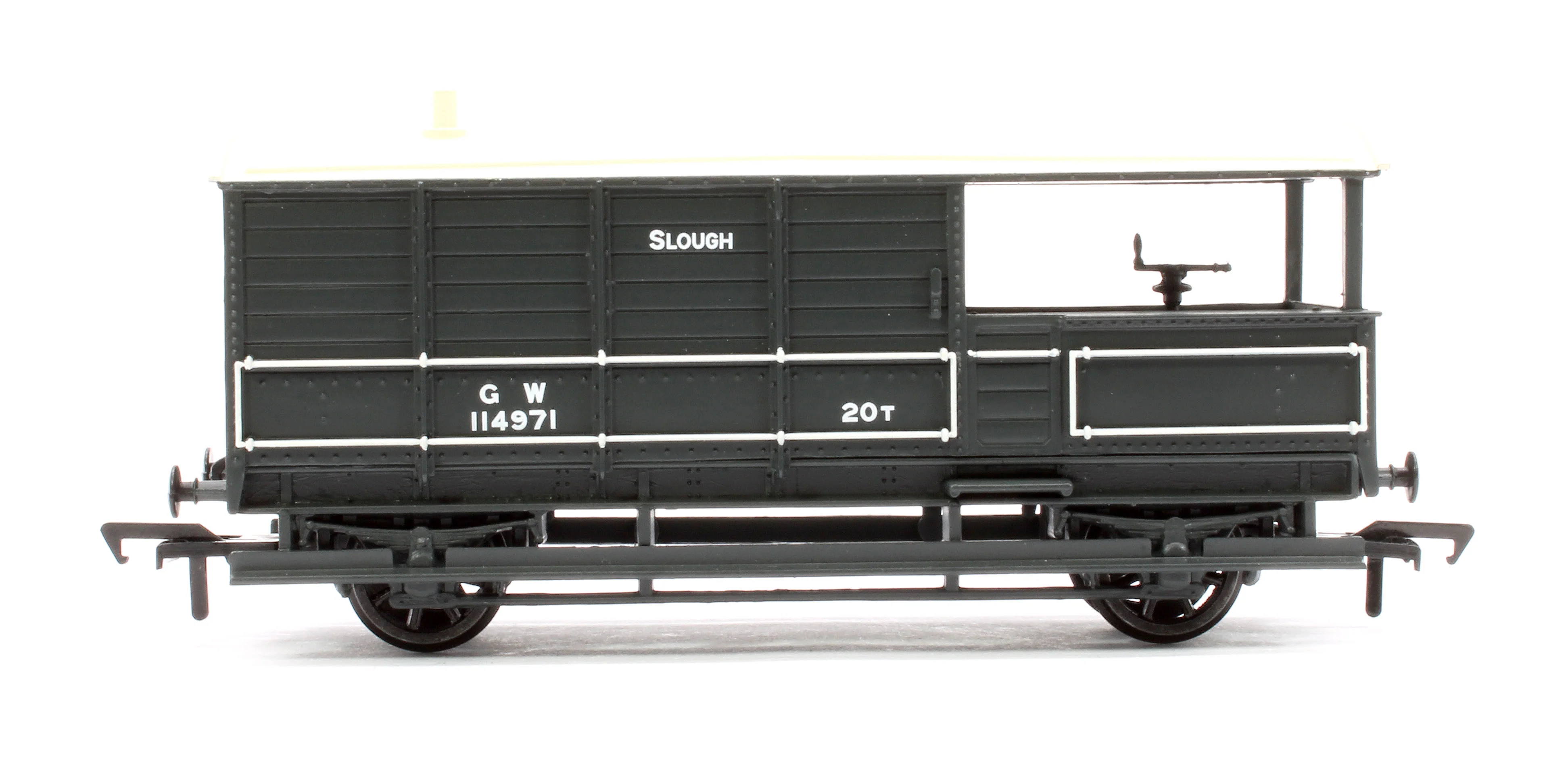 33-309A GWR 20T 'Toad' Brake Van GWR Grey 114971 - Image 2