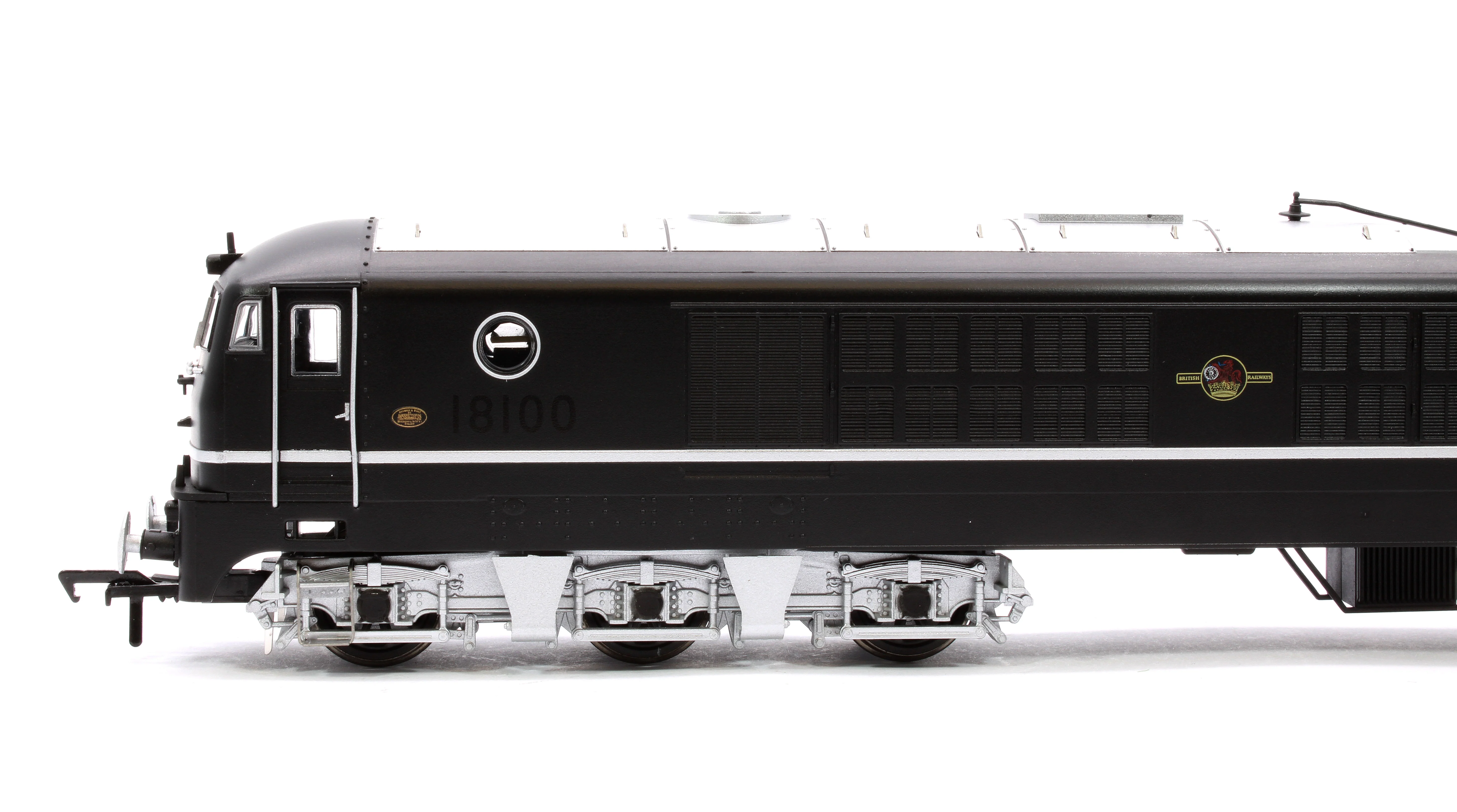 1812 BR Class 80 E2001 (Rebuilt 18100 Gas Turbine) Electric Locomotive in BR Black (Late Crest) - Image 11