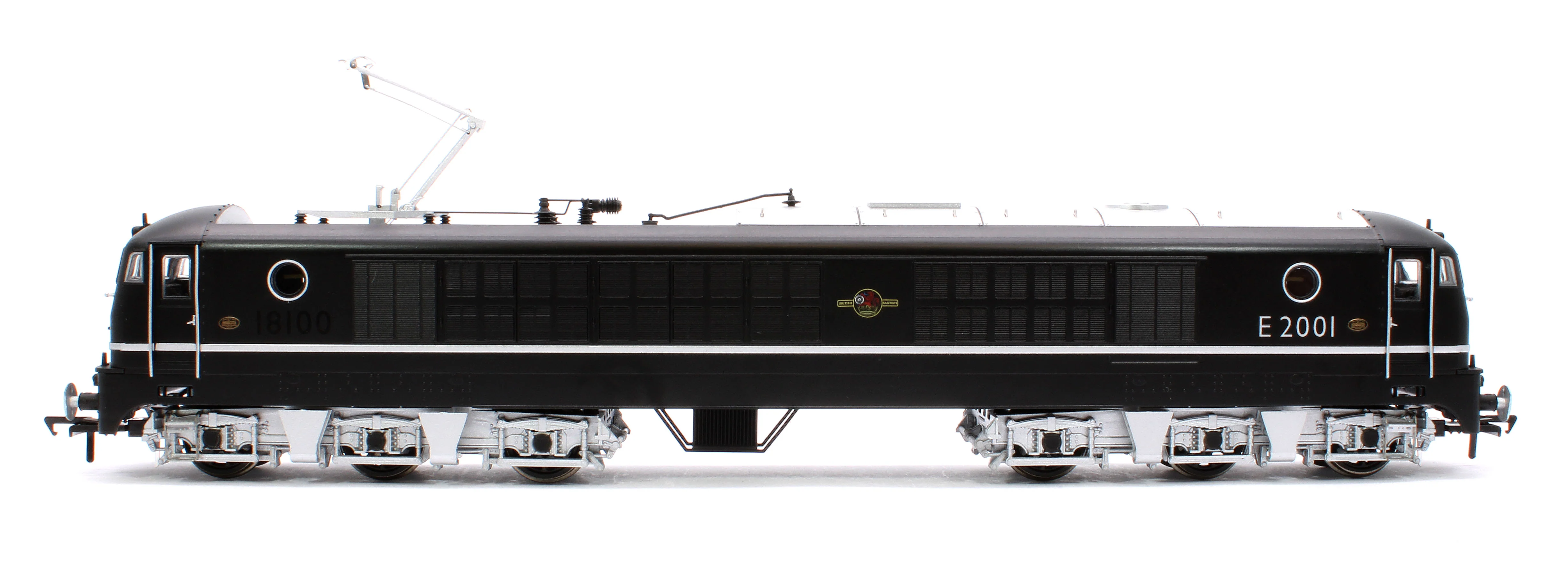 1812 BR Class 80 E2001 (Rebuilt 18100 Gas Turbine) Electric Locomotive in BR Black (Late Crest) - Image 7