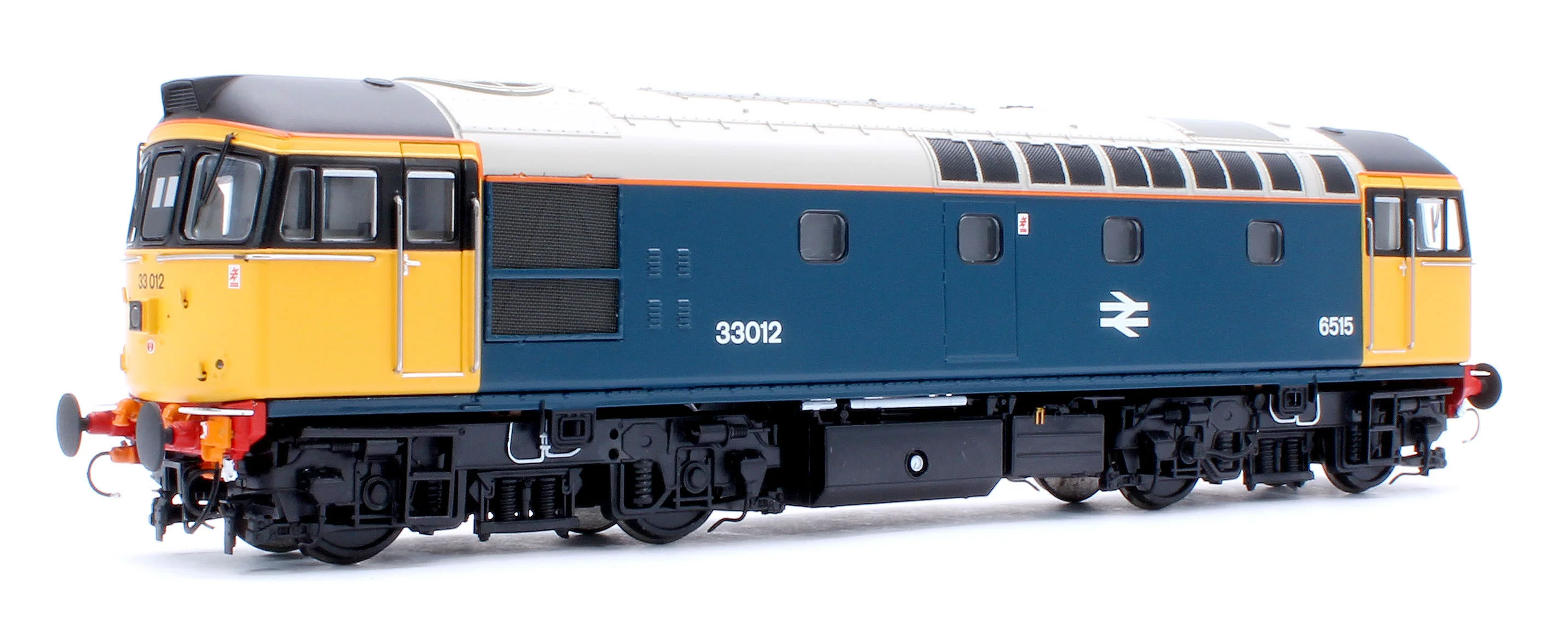 Class 33/0 BR Blue No.33012 (Yellow Cabs/HI Headlights) Diesel Locomotive - DCC Sound - Image 4