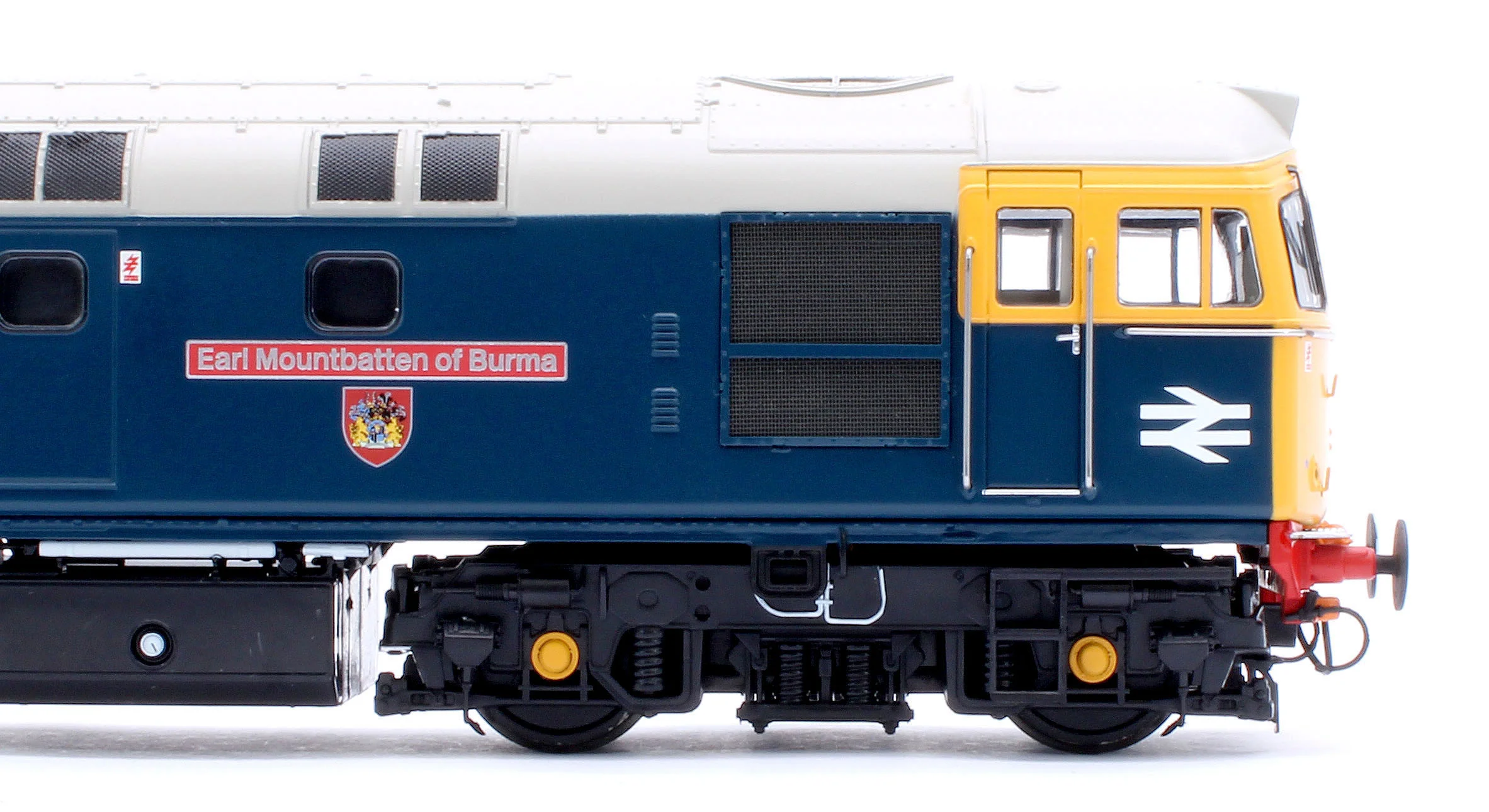Class 33/0 BR Blue No.33027 'Earl Mountbatten of Burma' (Grey Roof) Diesel Locomotive - DCC Sound - Image 7