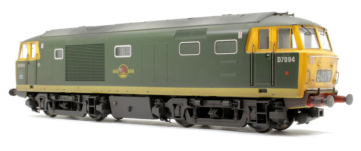 Class 35 BR 'Hymek' BR Green FYE D7094 Diesel Locomotive - Weathered - Image 4