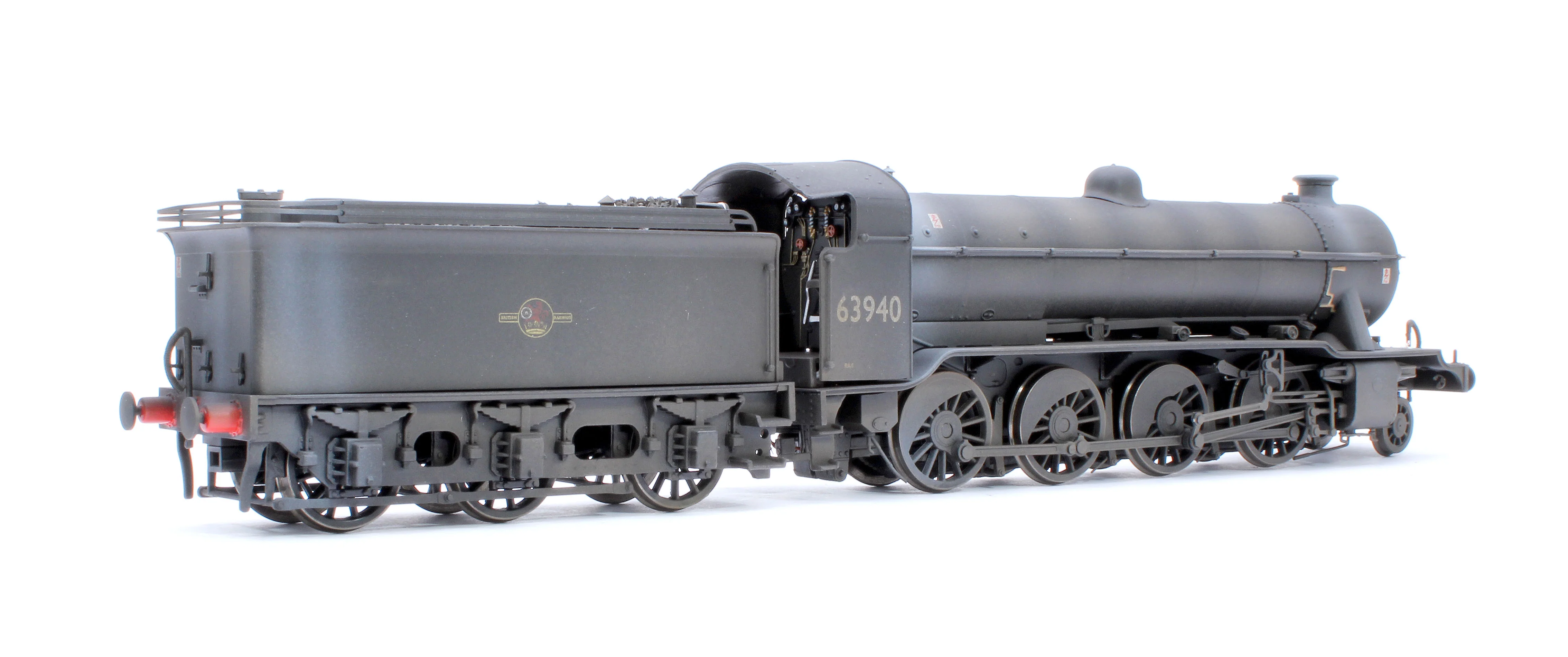 Custom Weathered Class O2/2 'Tango' BR Late Crest No.63940 (GN Cab/Tender) Steam Locomotive - Image 4