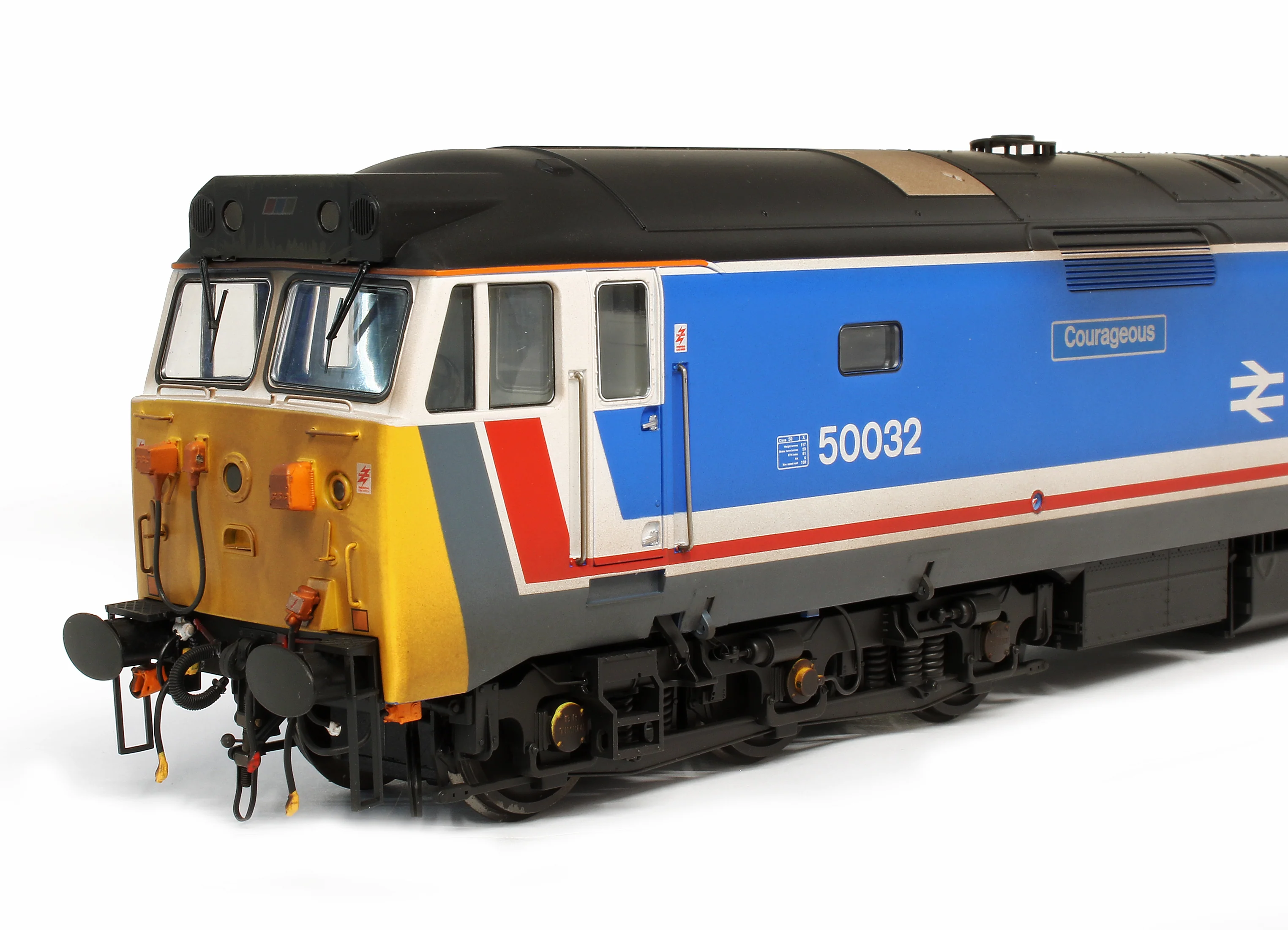 Class 50 032 'Courageous' Network SouthEast Diesel Locomotive - Weathered - Image 3