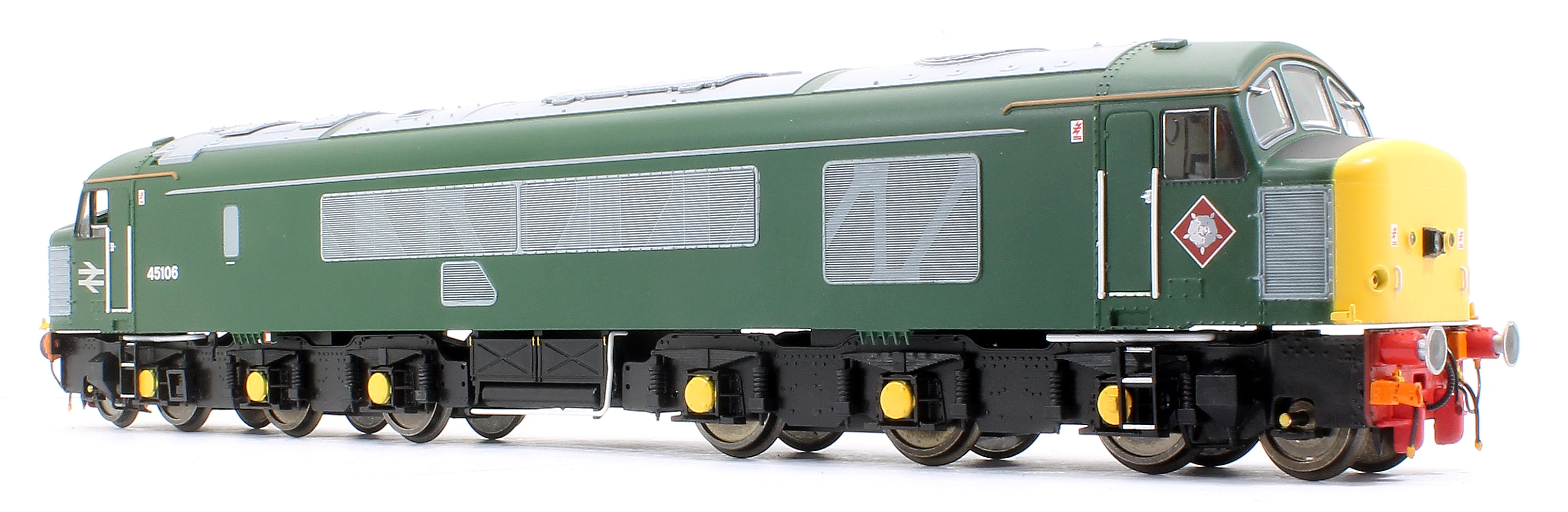 Class 45/1 45106 BR 'Railtour' Green with Full Yellow Ends, Tinsley Diamond plaques and square headlight Diesel Locomotive - Image 6