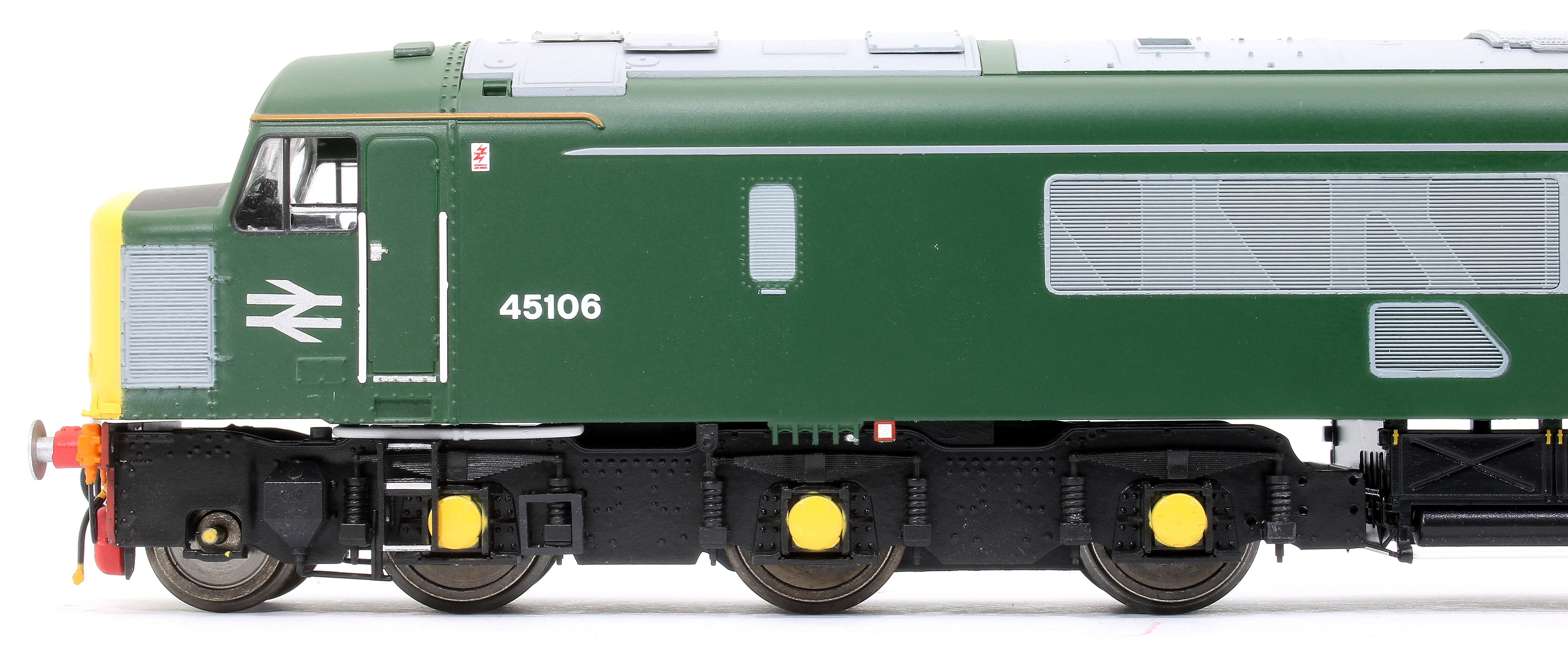 Class 45/1 45106 BR 'Railtour' Green with Full Yellow Ends, Tinsley Diamond plaques and square headlight Diesel Locomotive - Image 8