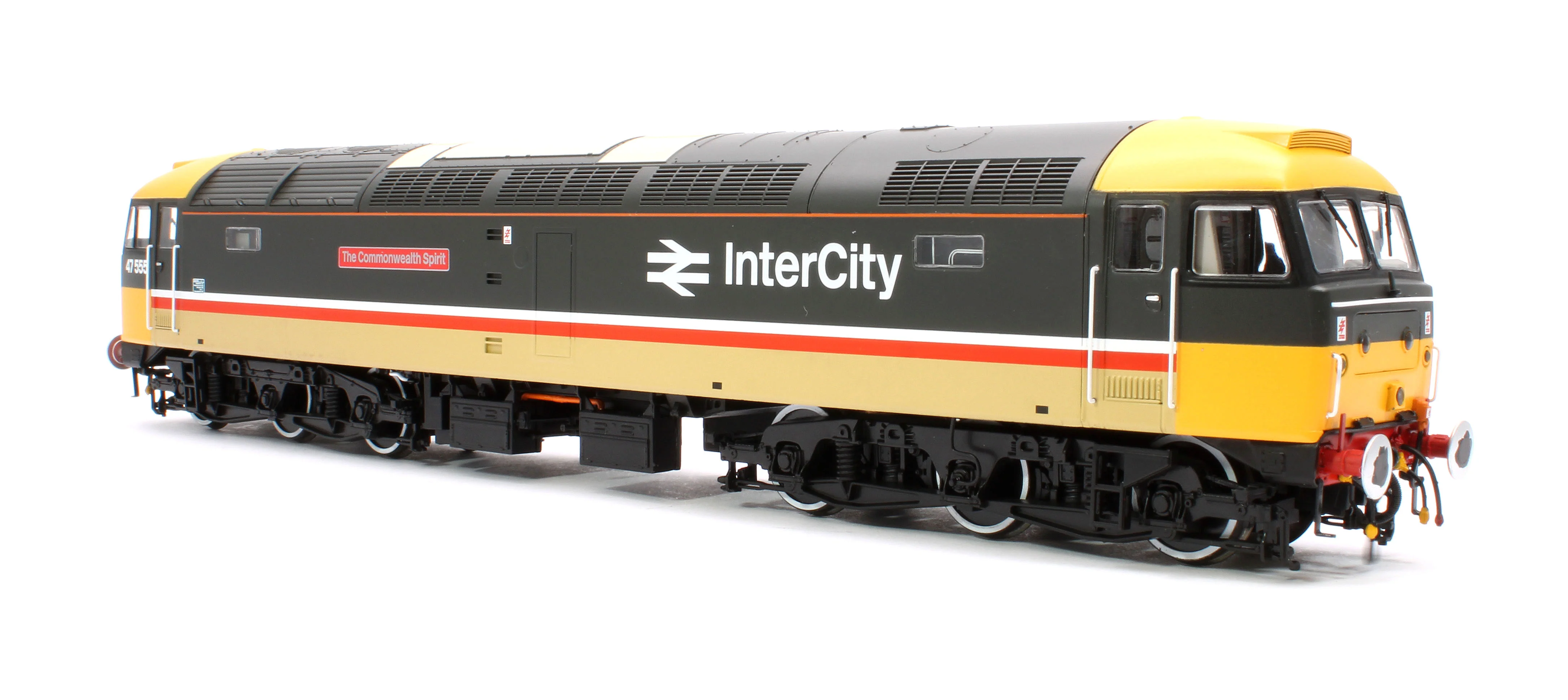 Class 47 555 'The Commonwealth Spirit' InterCity Executive Diesel Locomotive - Image 4