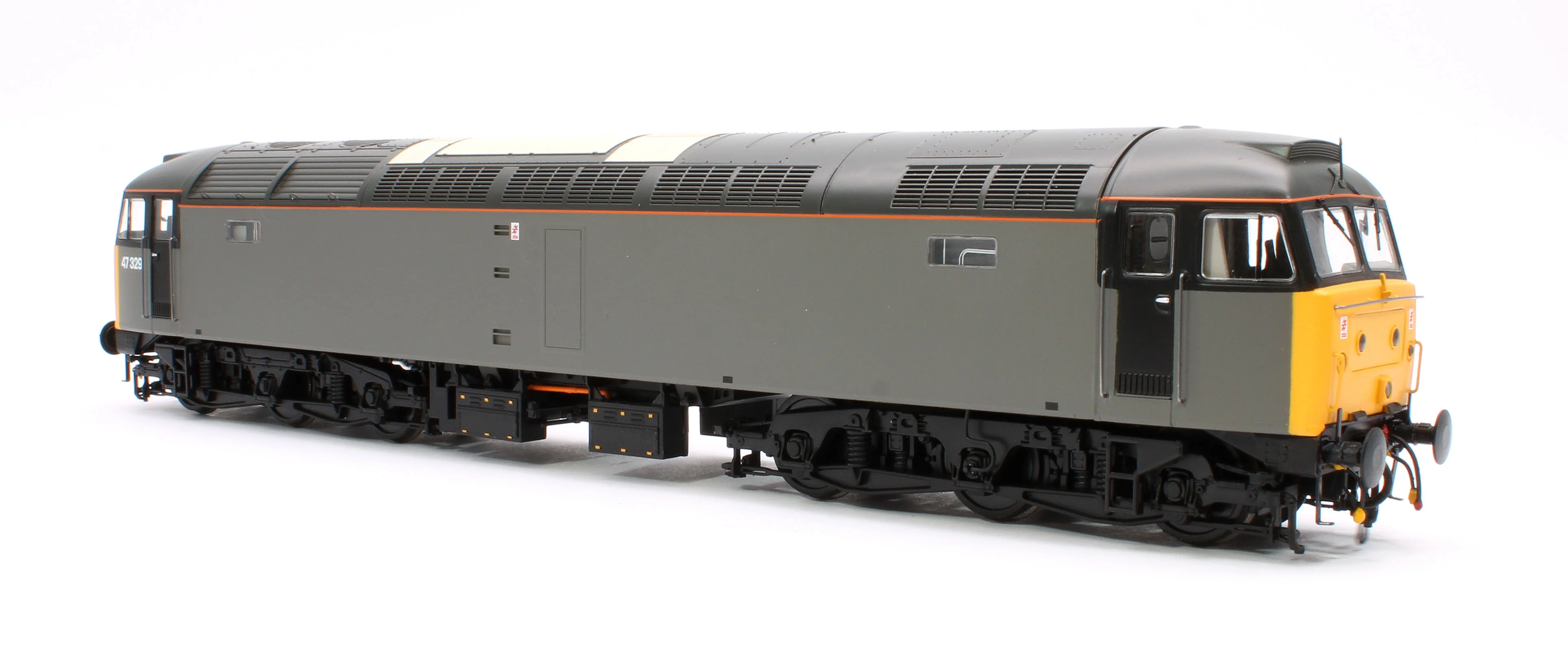 4725 Class 47 329 Departmental General Grey Diesel Locomotive - Image 4